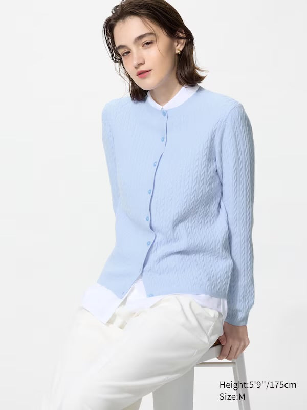 UNIQLO W's Cardigan- BABY BLUE