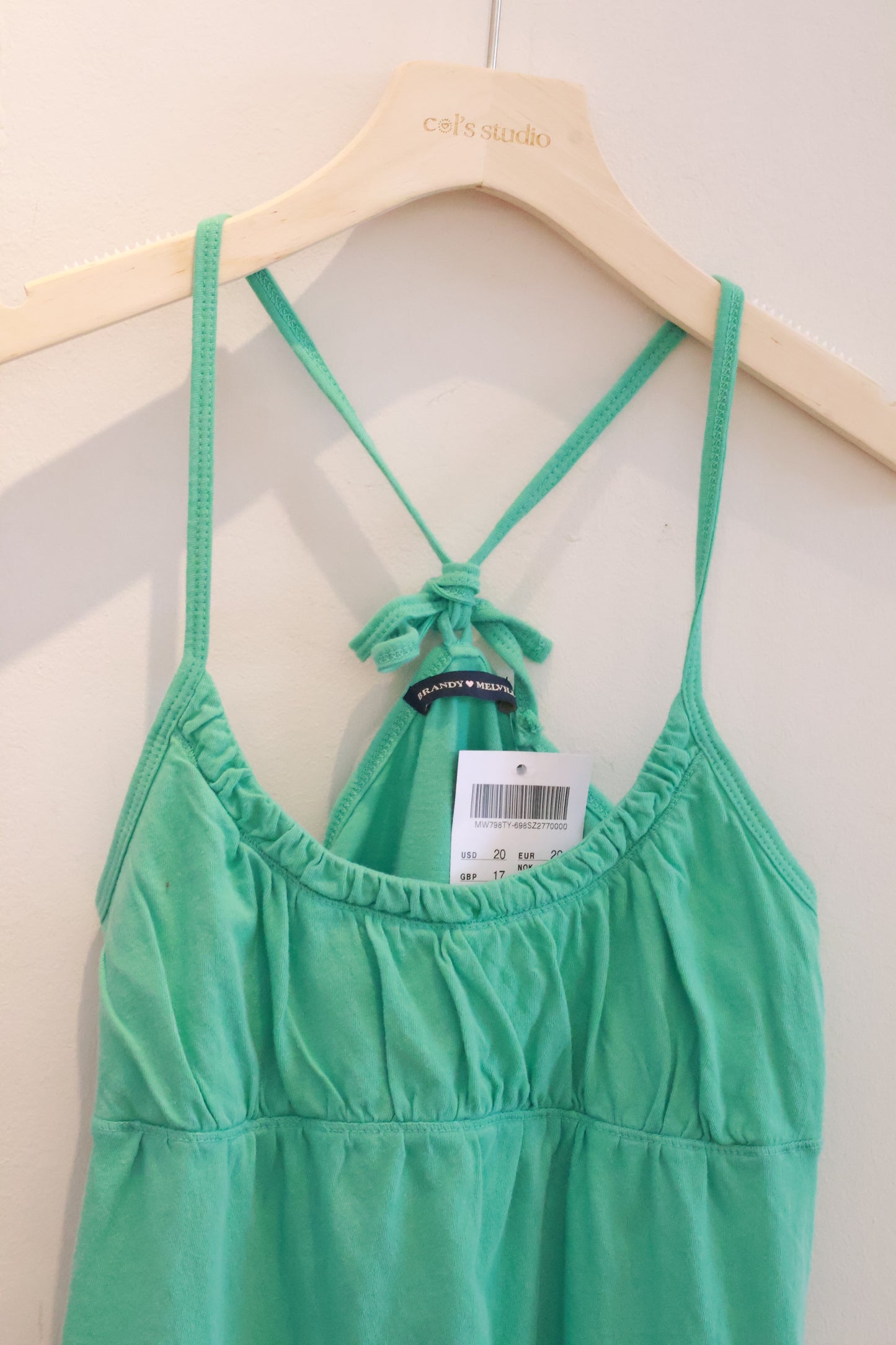 BRANDY Lorene Tank- STONE GREEN