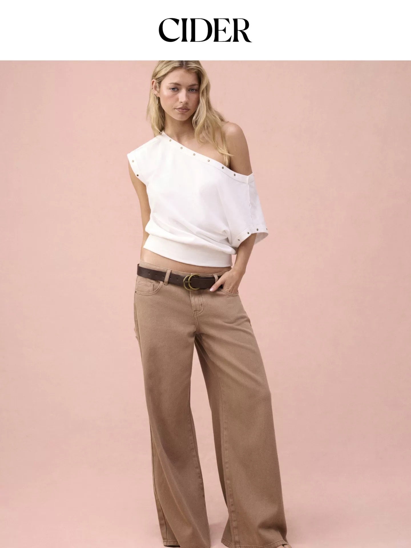 CIDER OVERSIZES CROP TEE
