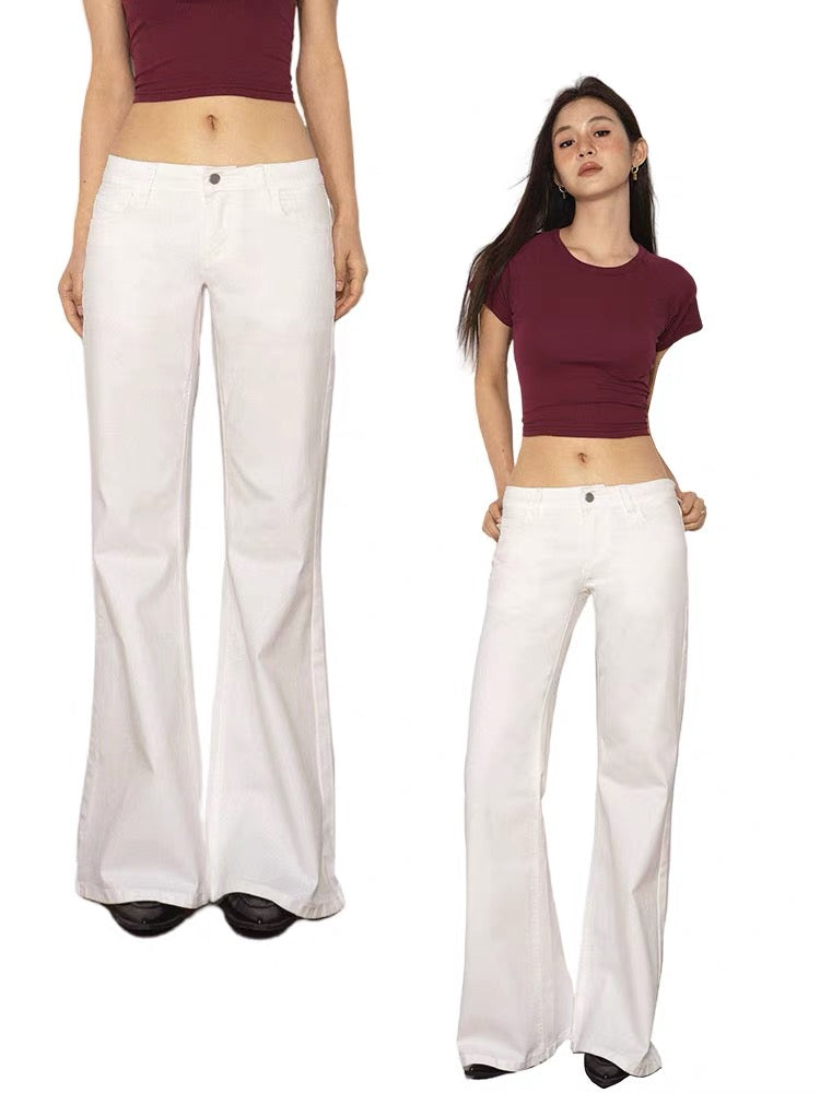 White Flare Jeans
