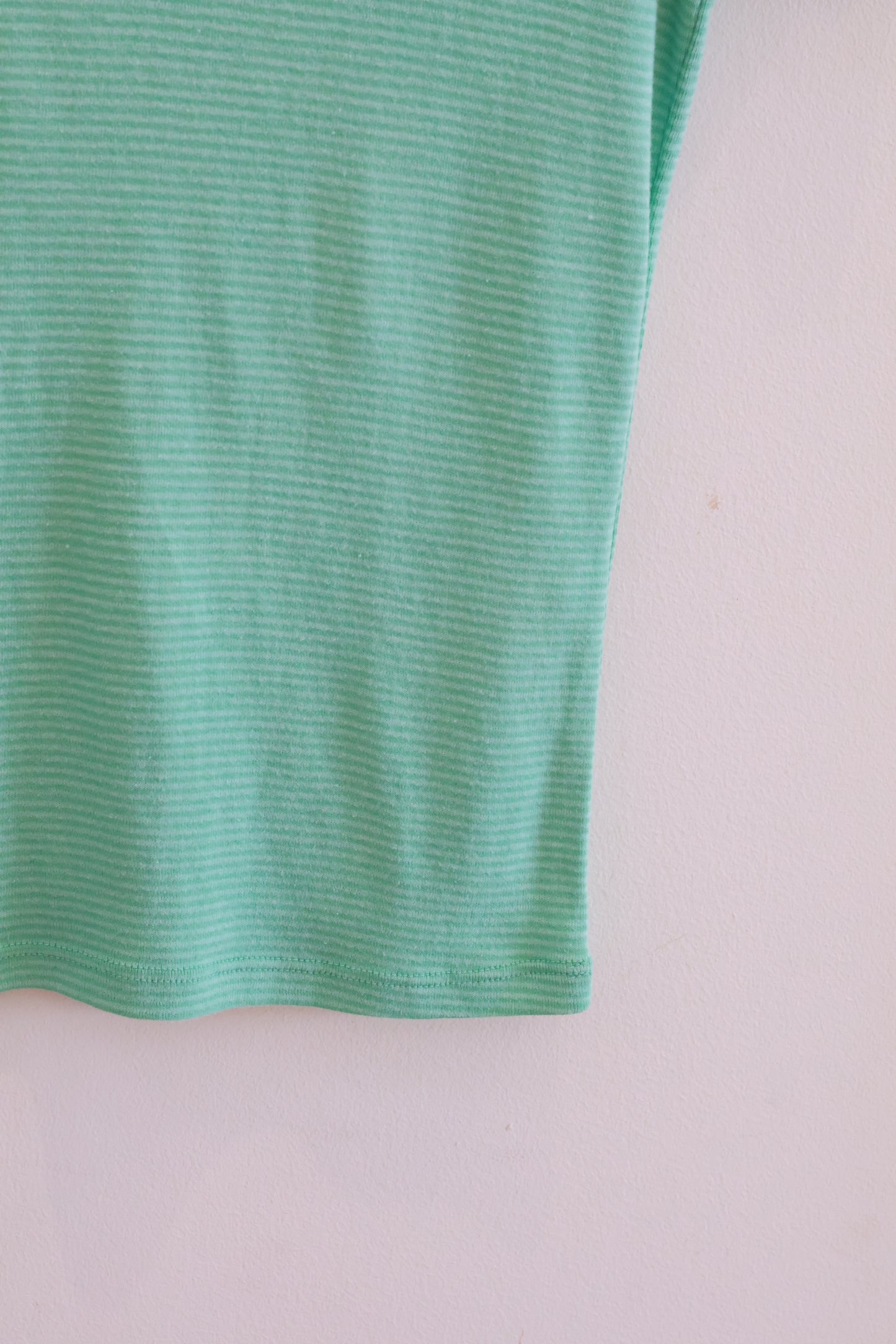 BRANDY Hailie Striped Top -TEAL
