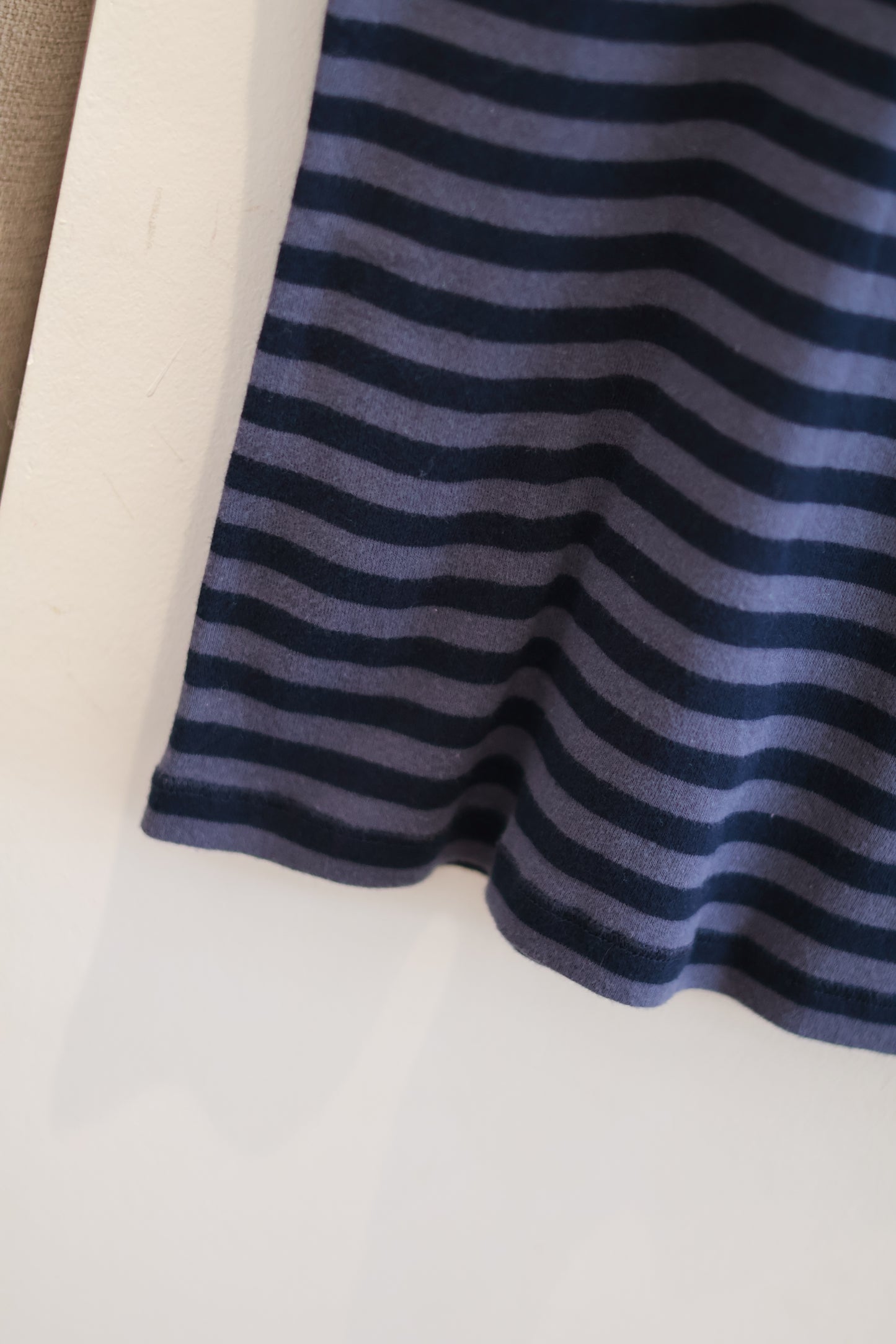 BRANDY Ginny Striped Top - Navy