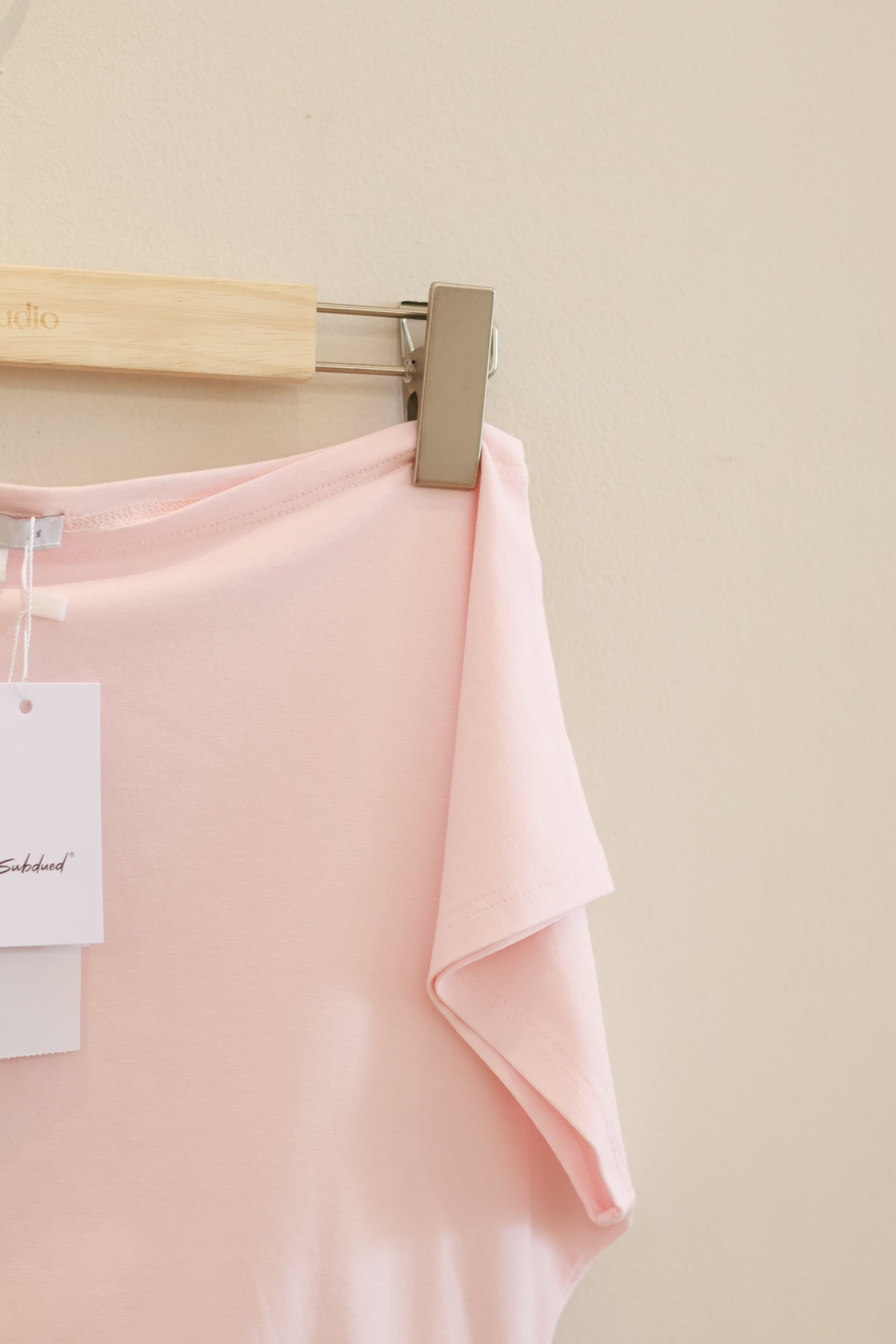SUBDUED Short Sleeve Tee - Pink