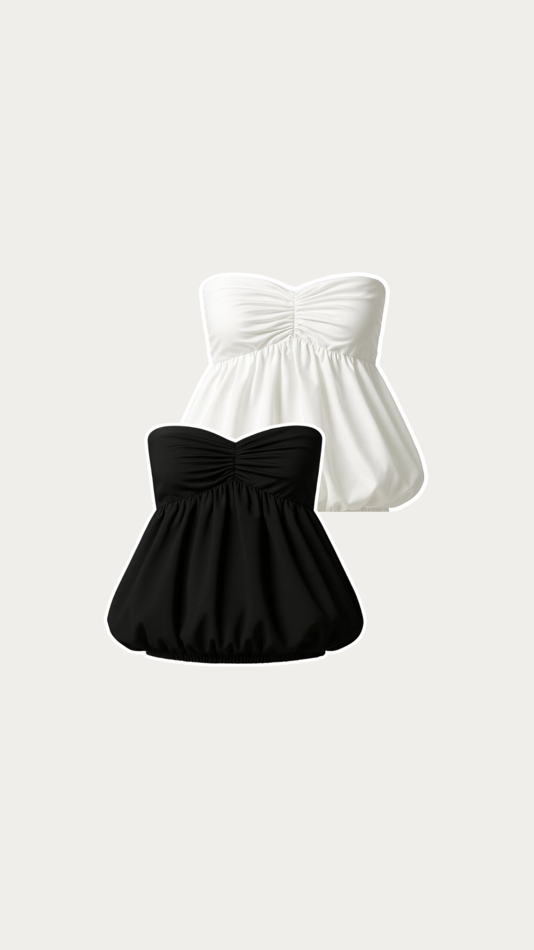 Tube puffy top