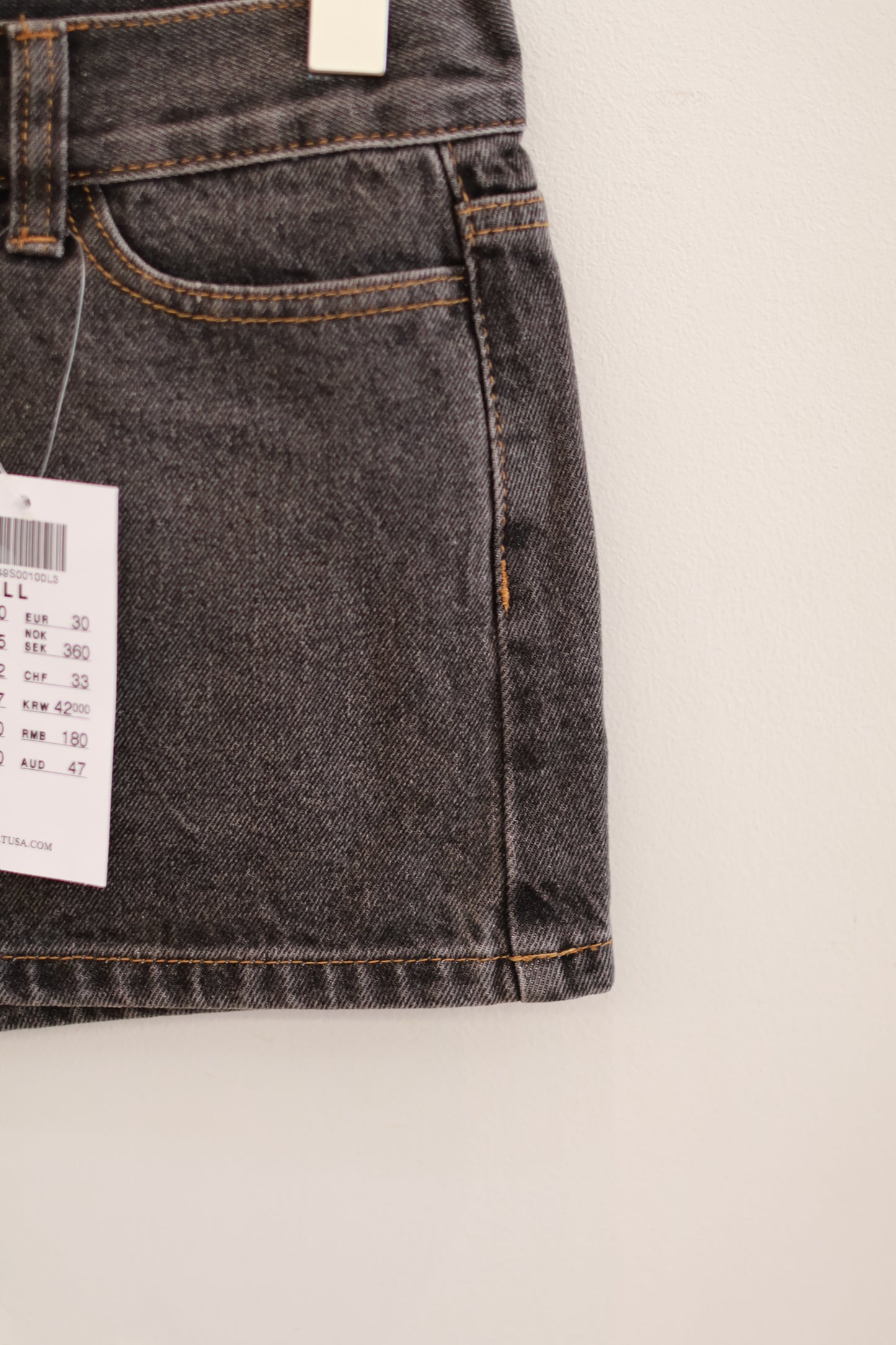 BRANDY Malia Denim Mini Skirt
