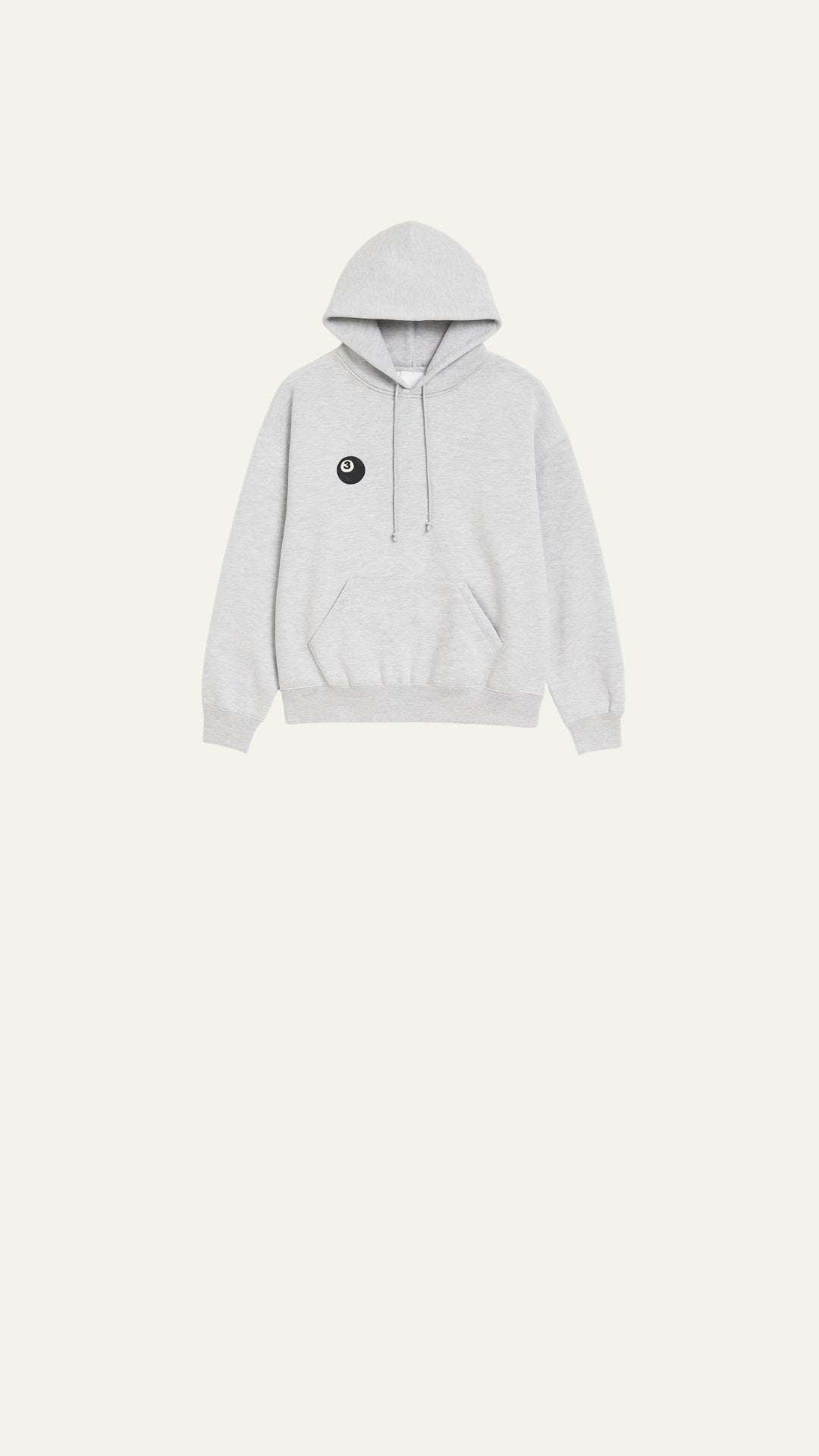 8ball gray hoodie