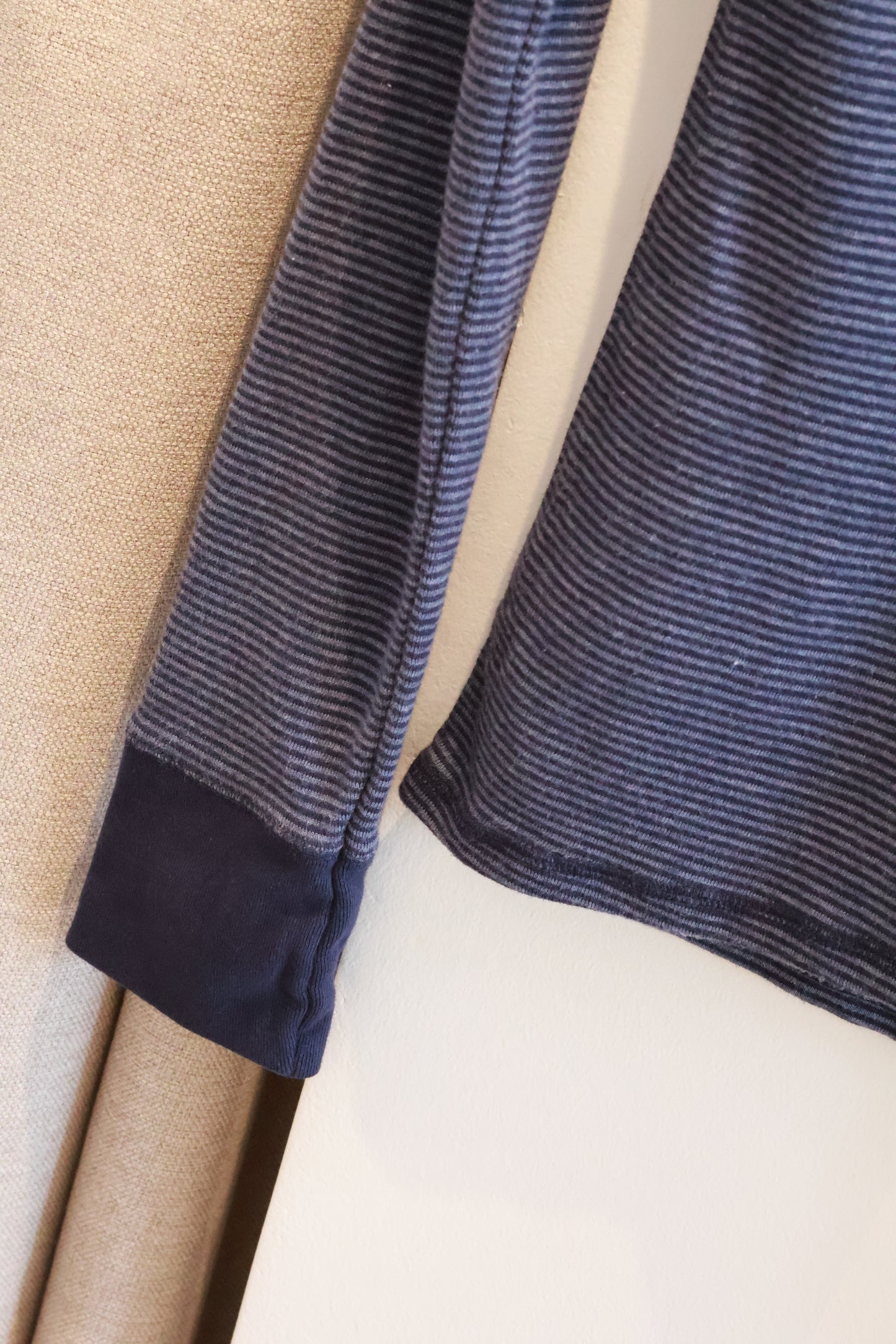 BRANDY Zelly Striped Top- NAVY