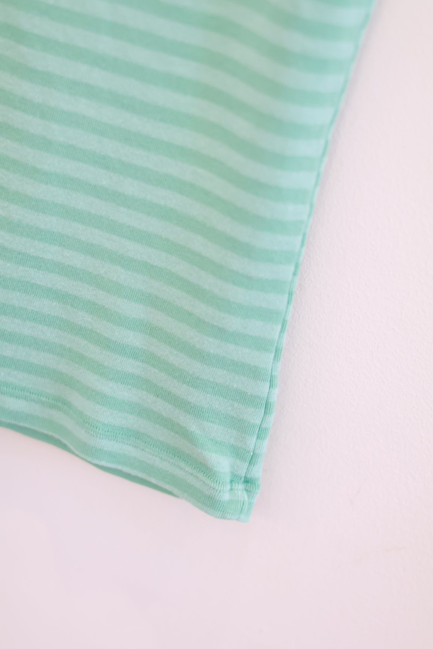 brandy Skylar Striped Tank- big Green