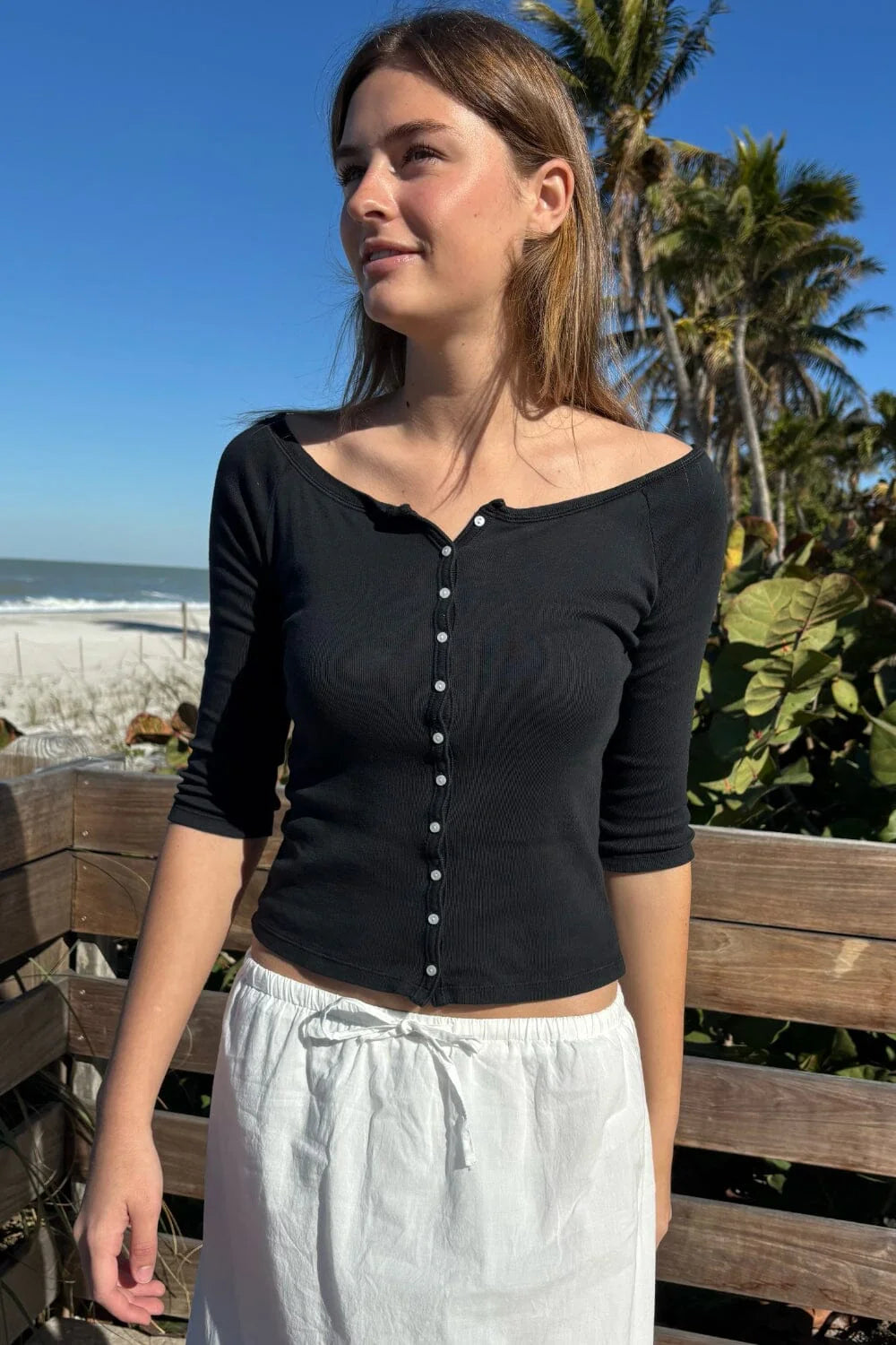 Martha Top - light gray