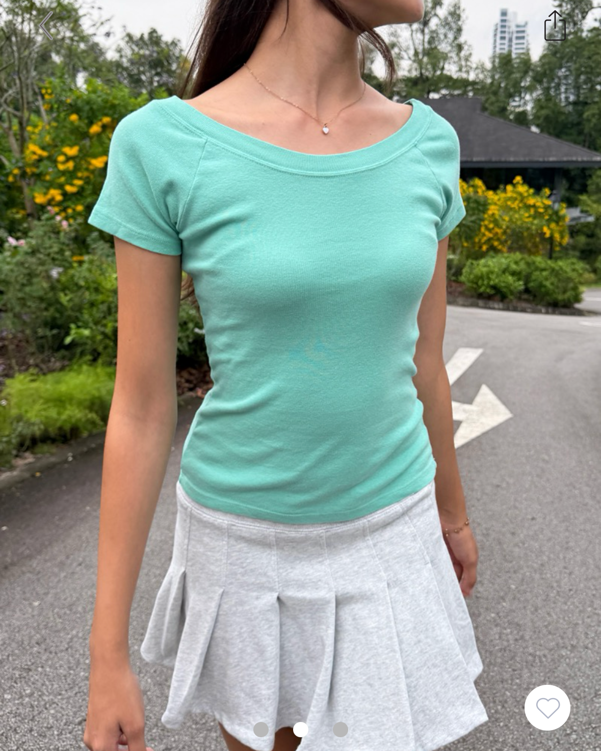 BRANDY Ginny Top - TEAL