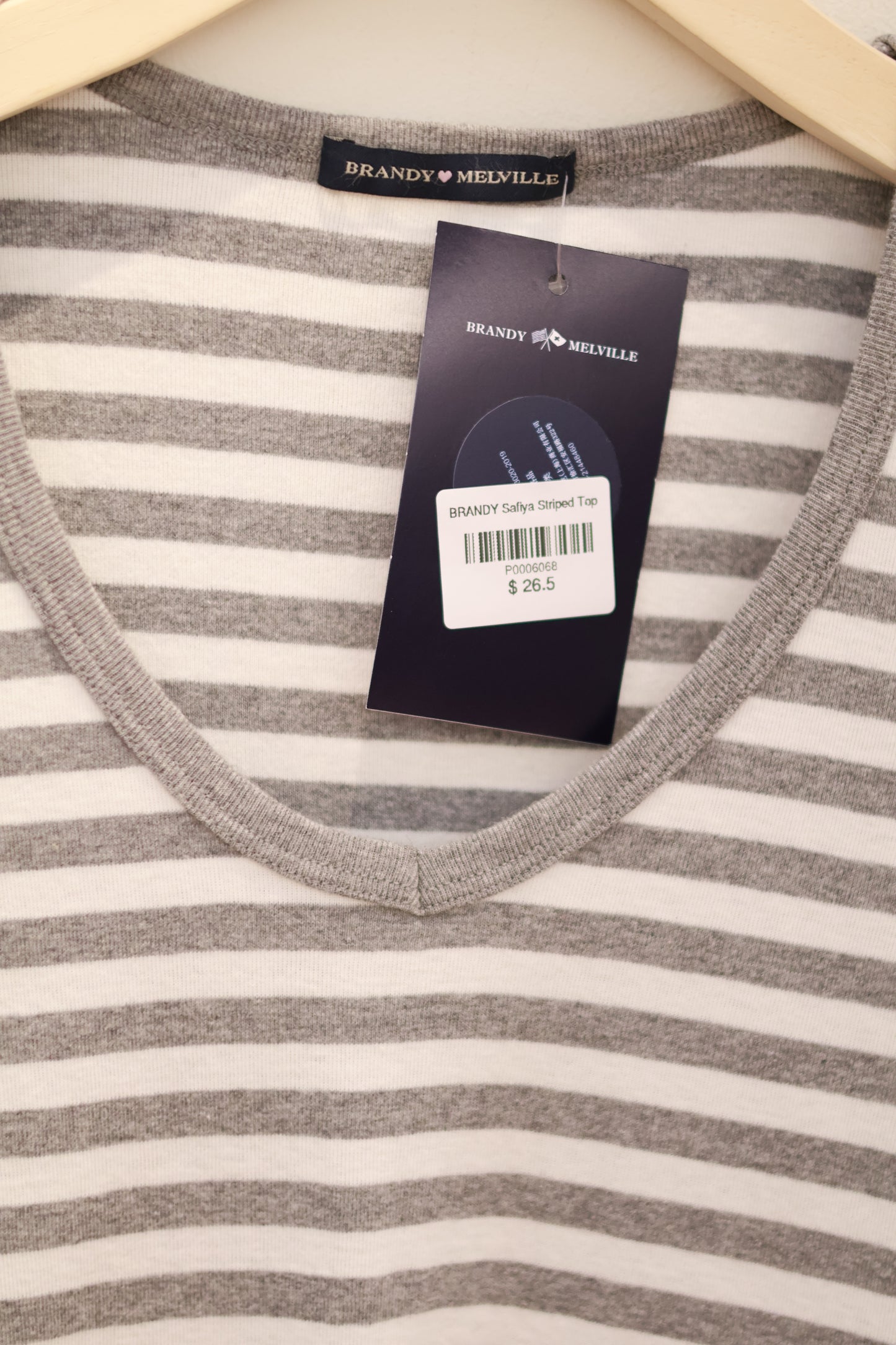 BRANDY Safiya Striped Top