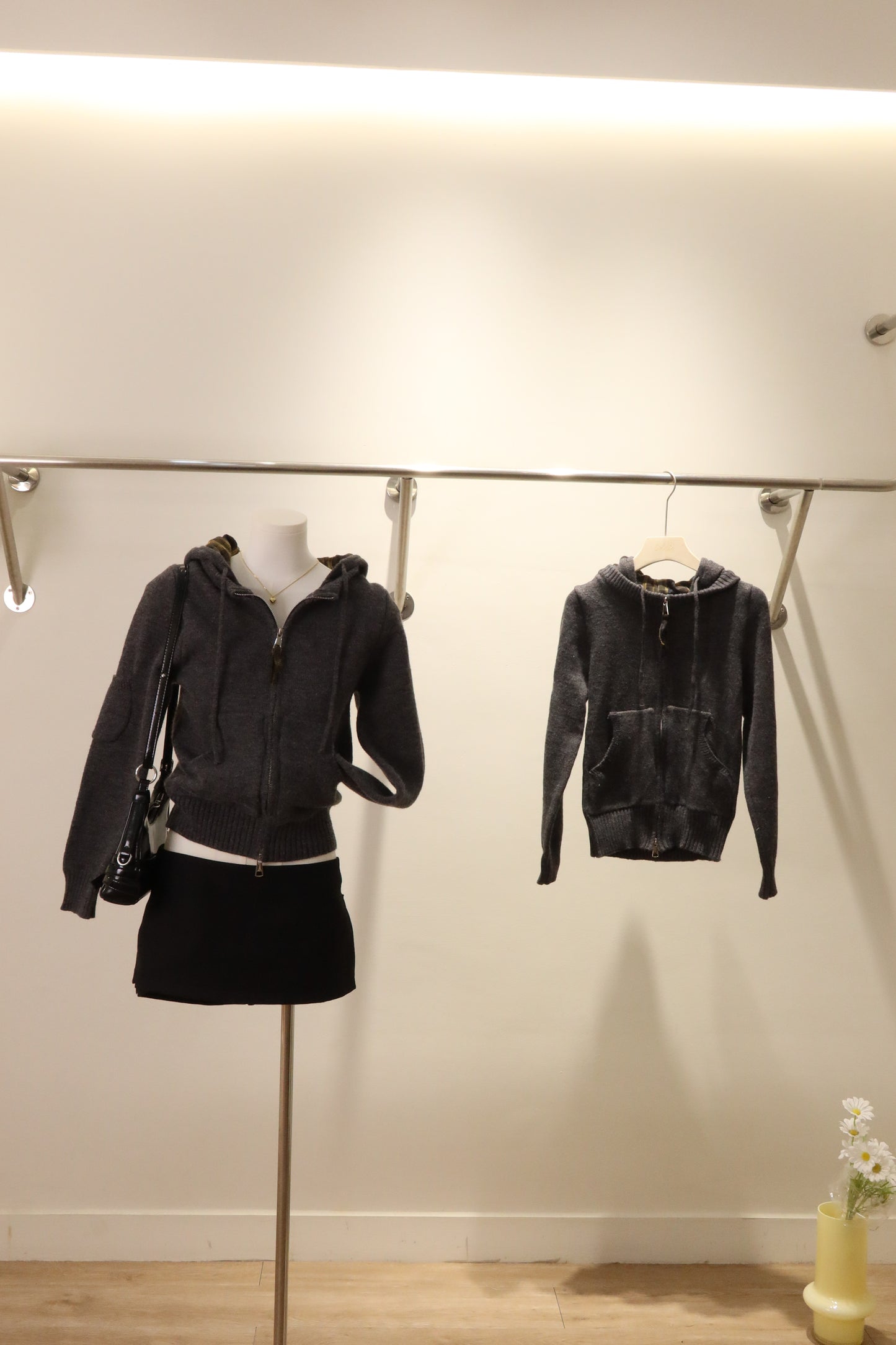 Doubled Zippered Jacket