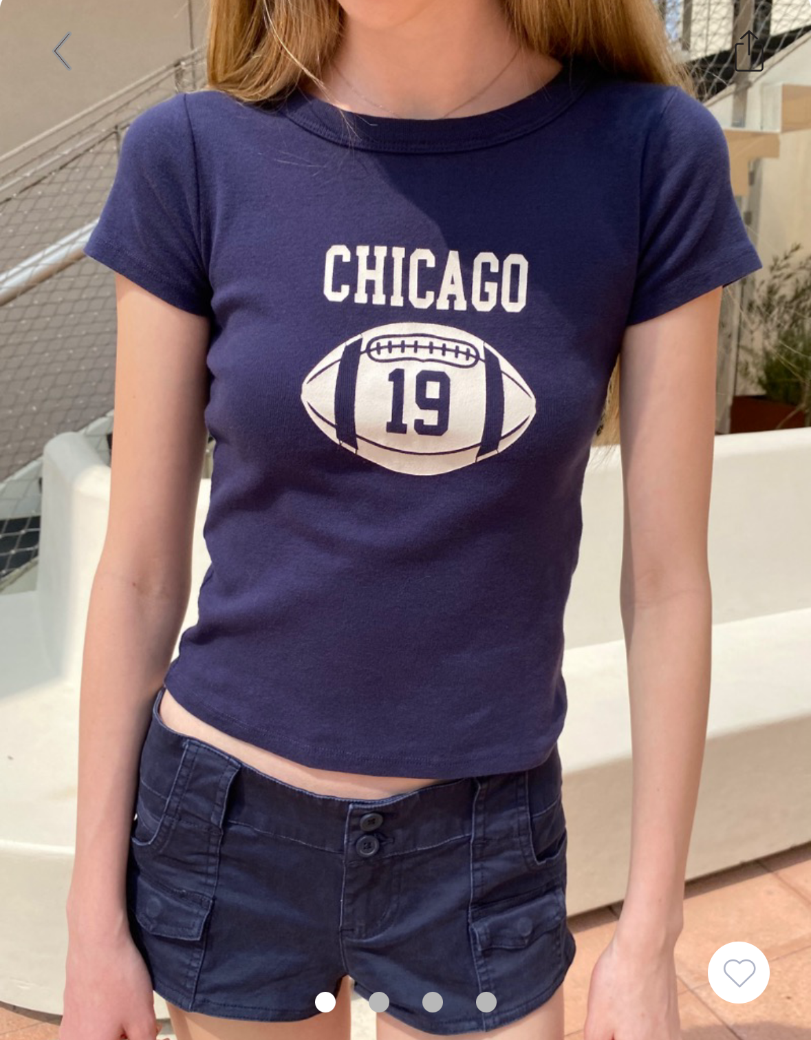 BRANDY Ashlyn Chicago Top - Navy