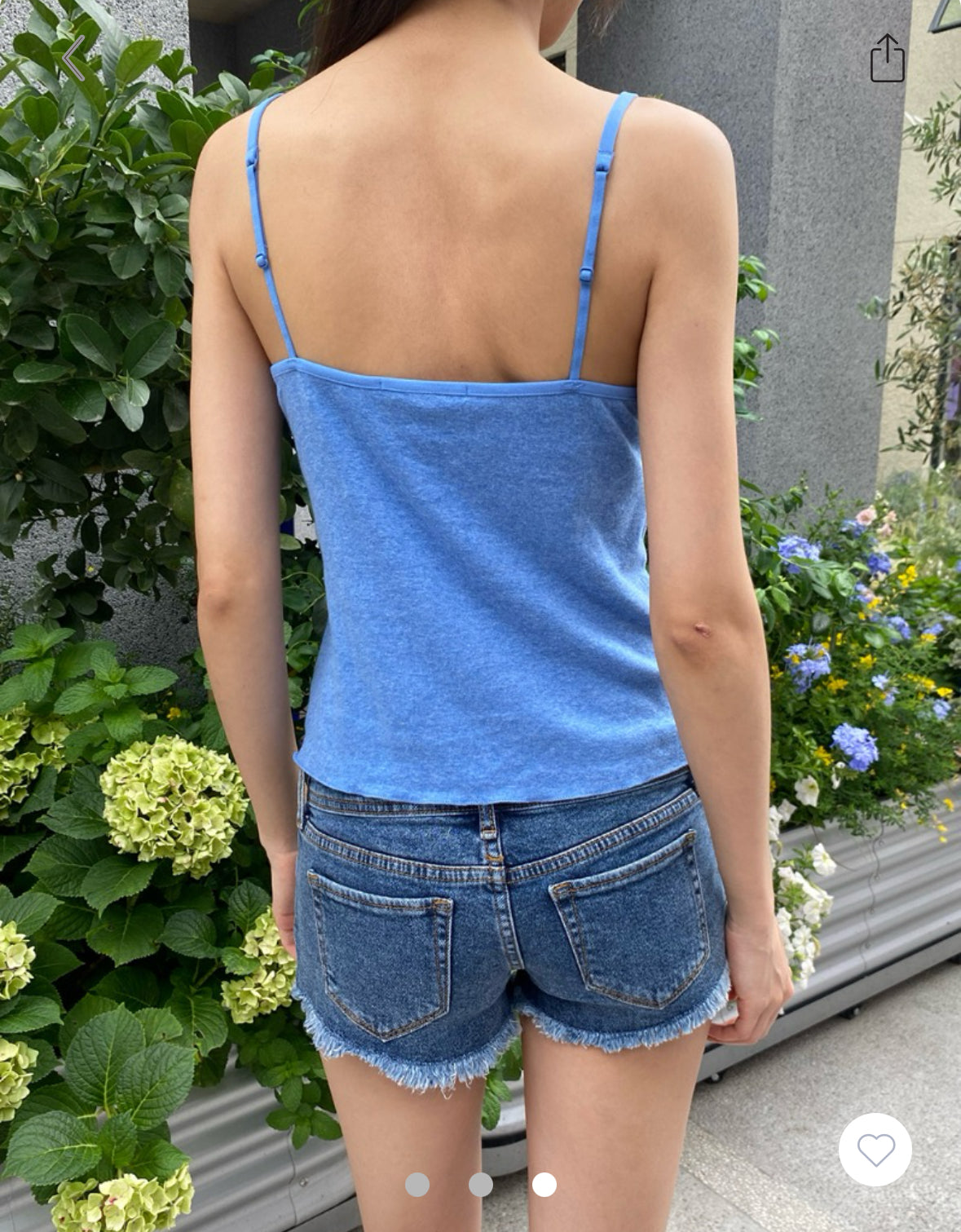 BRANDY Arden Tank- BLUE