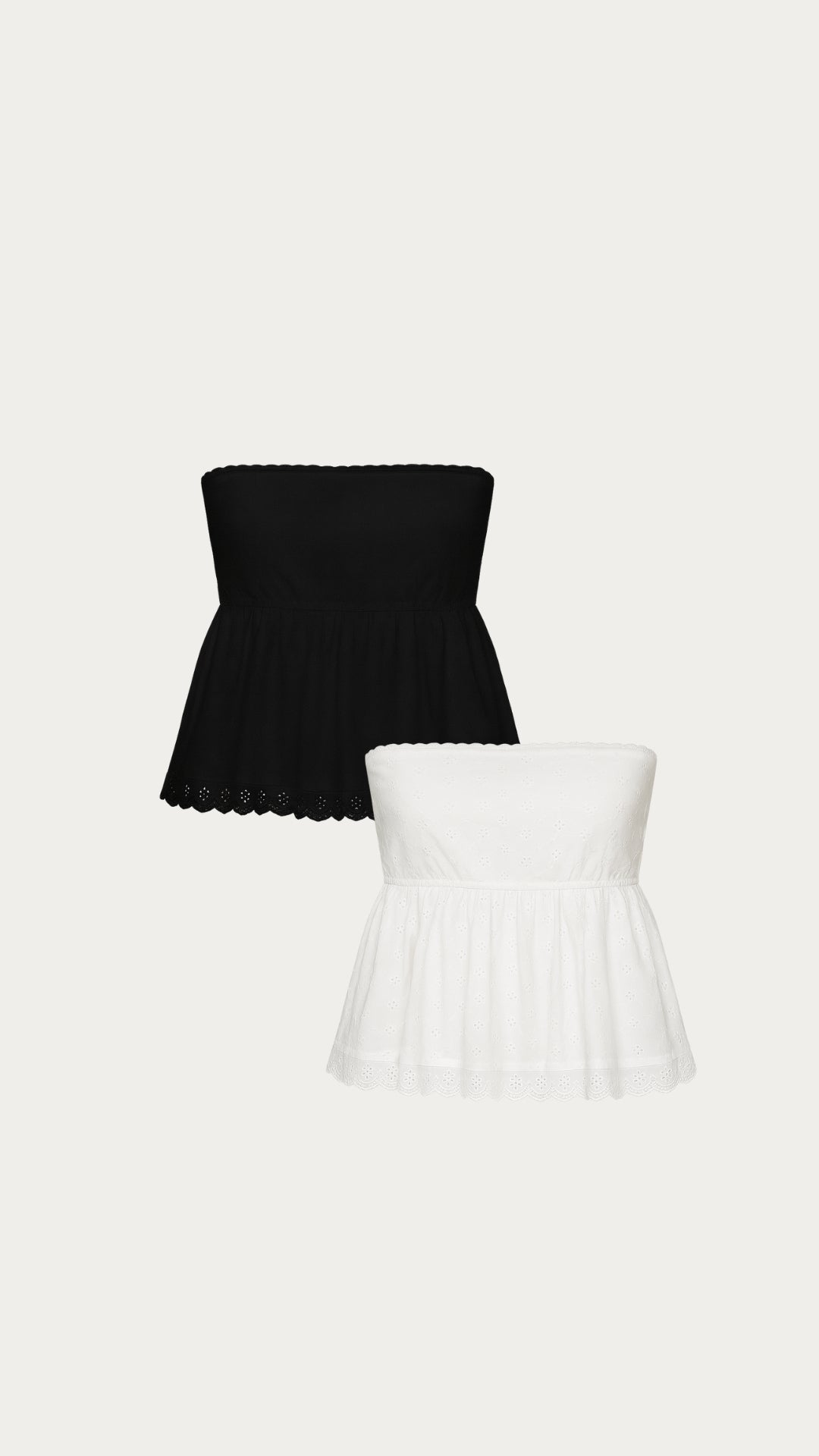 tube lace flowy top
