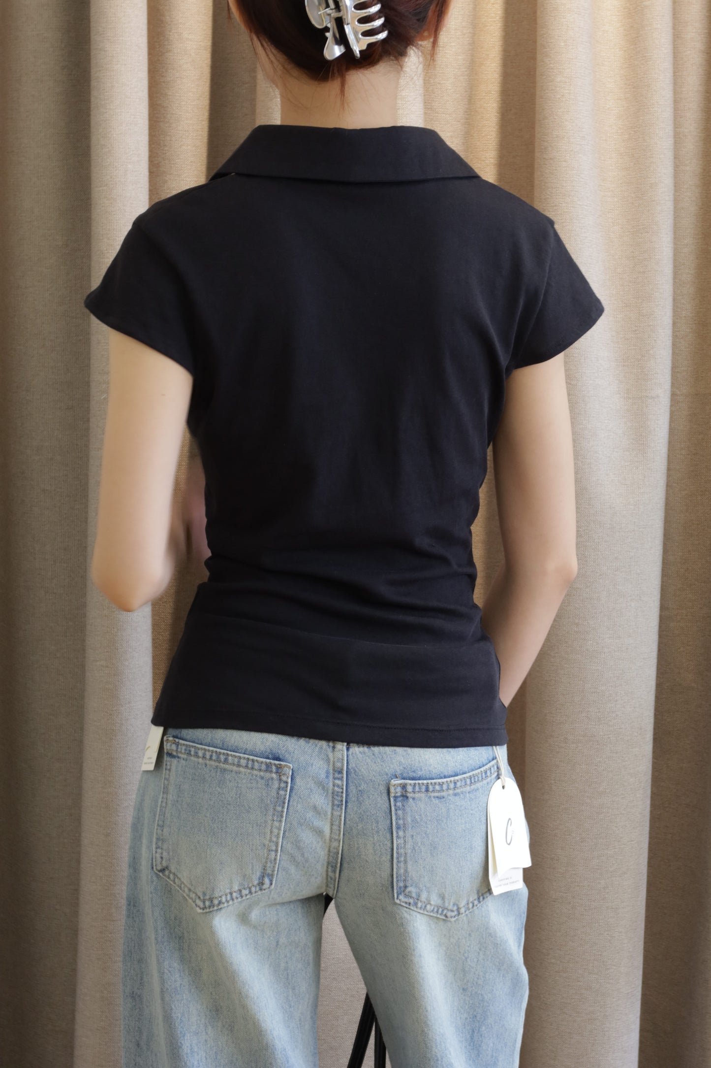 Polo buttons short sleeve