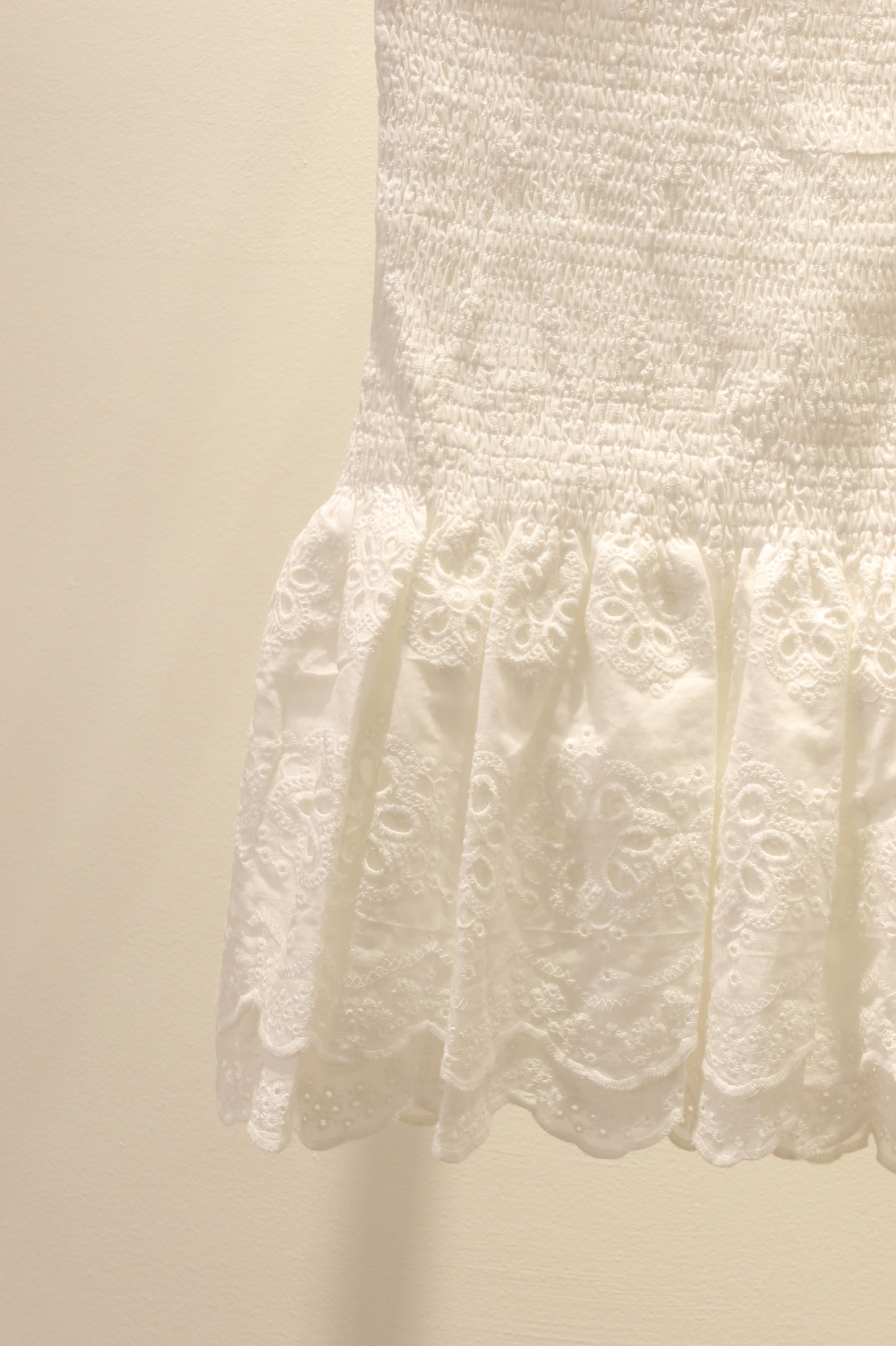 tube white beach dress