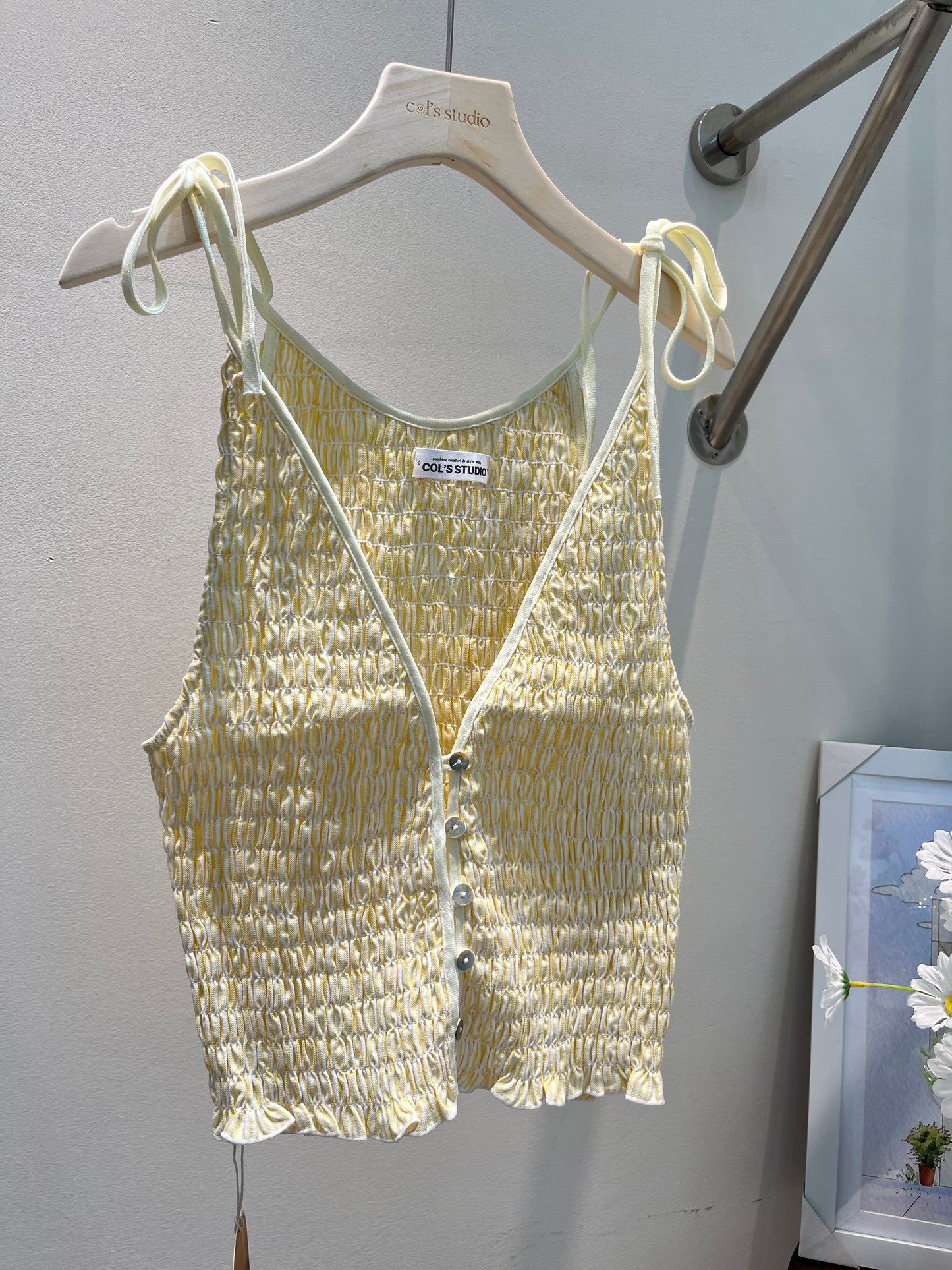BUTTER YELLOW SUMMER TOP