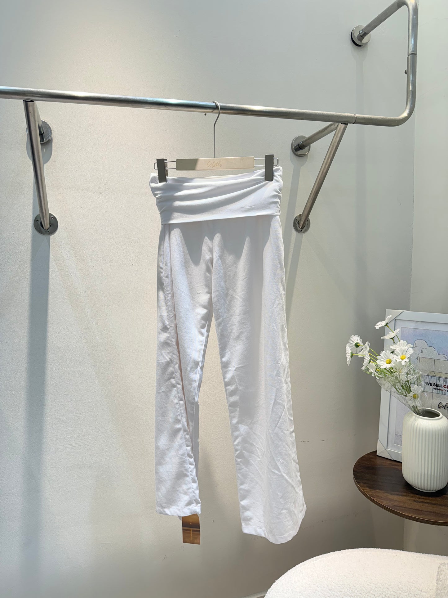 LOW WAIST LINEN BOTTOMS