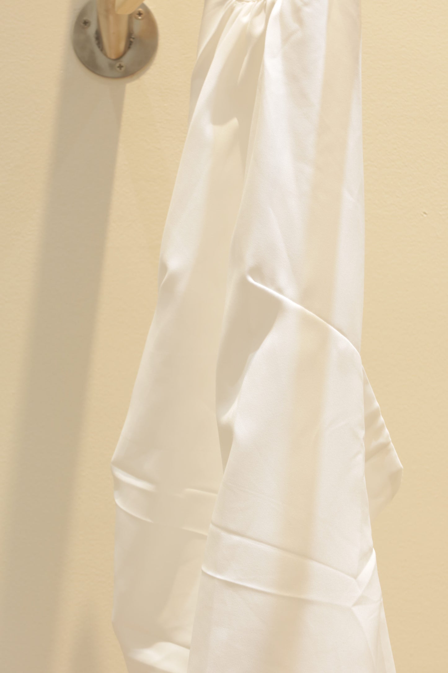 Sleeveless white dress