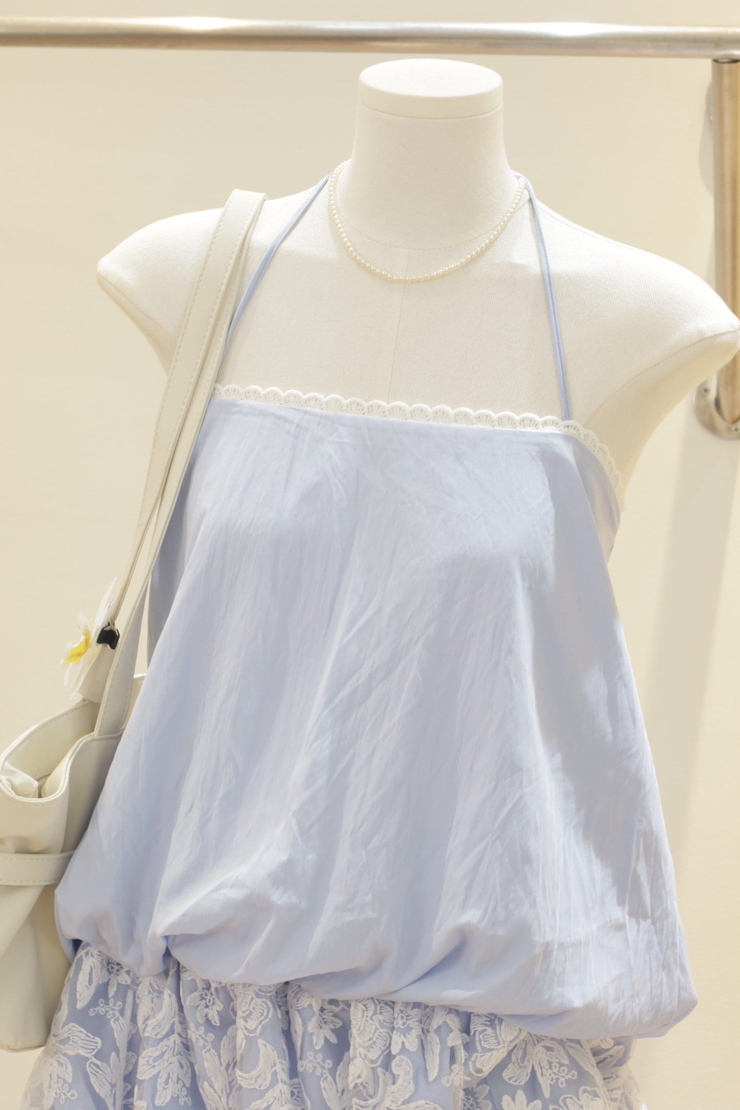 Halter mini dress