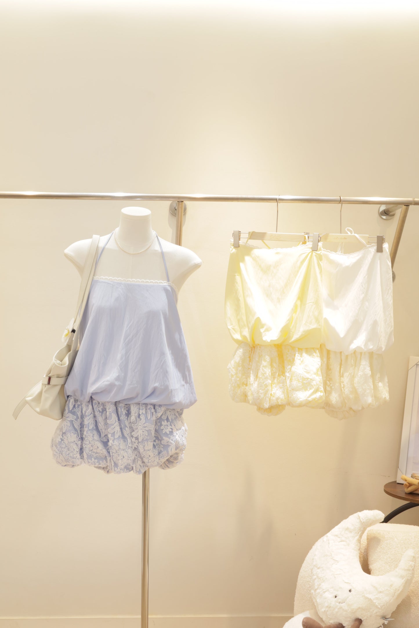 Halter mini dress