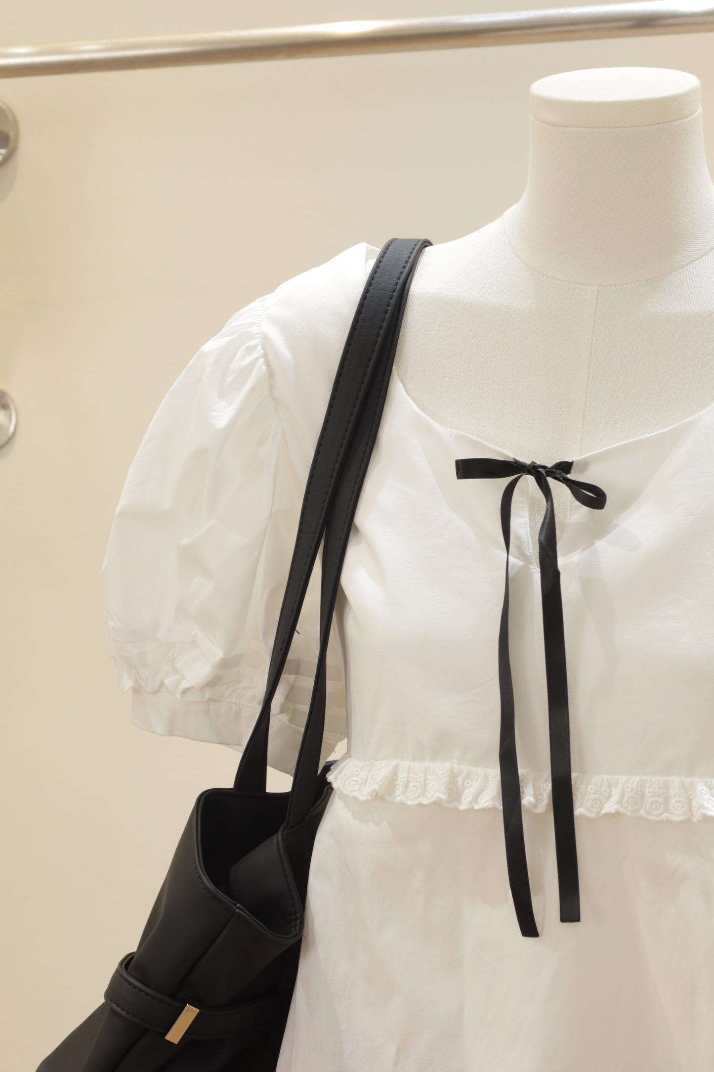 Short sleeve babydoll top