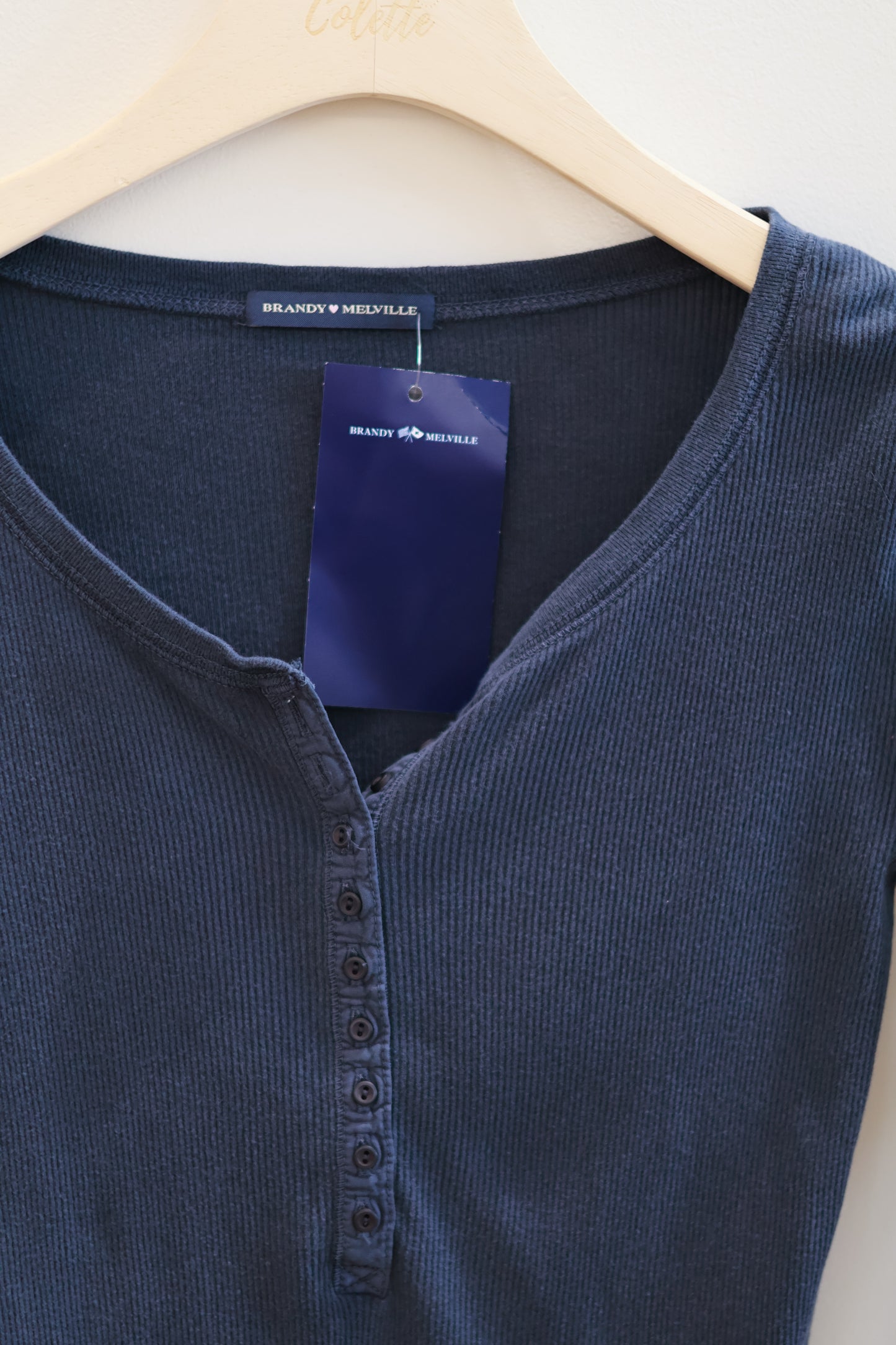BRANDY NAVY LONG SLEEVE