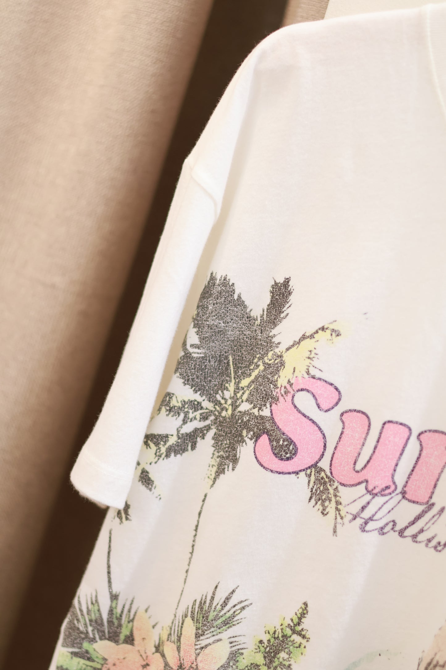 HOLLISTER Surf Girl Logo Graphic Tee