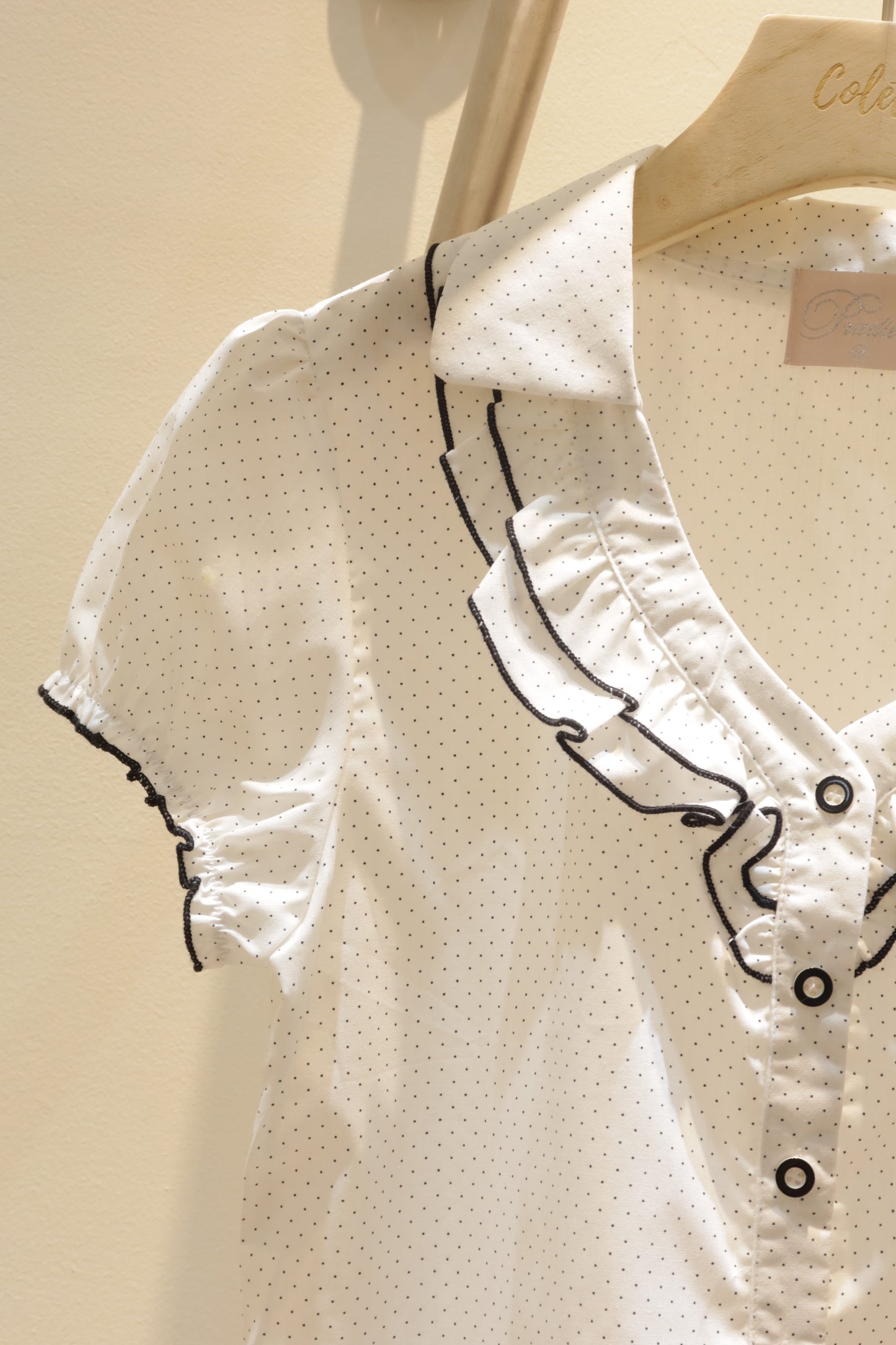 Paradise mini dots blouse