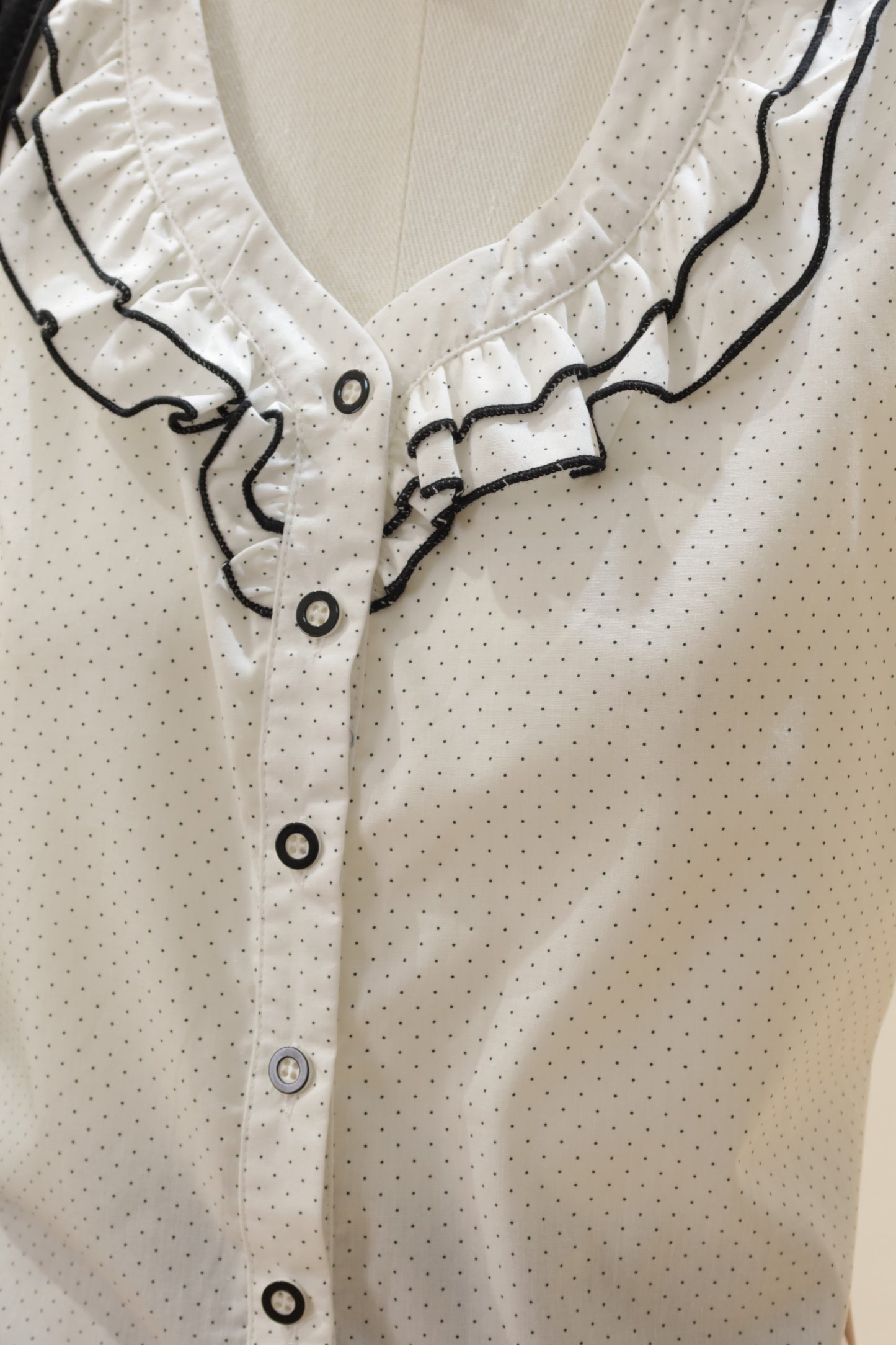 Paradise mini dots blouse