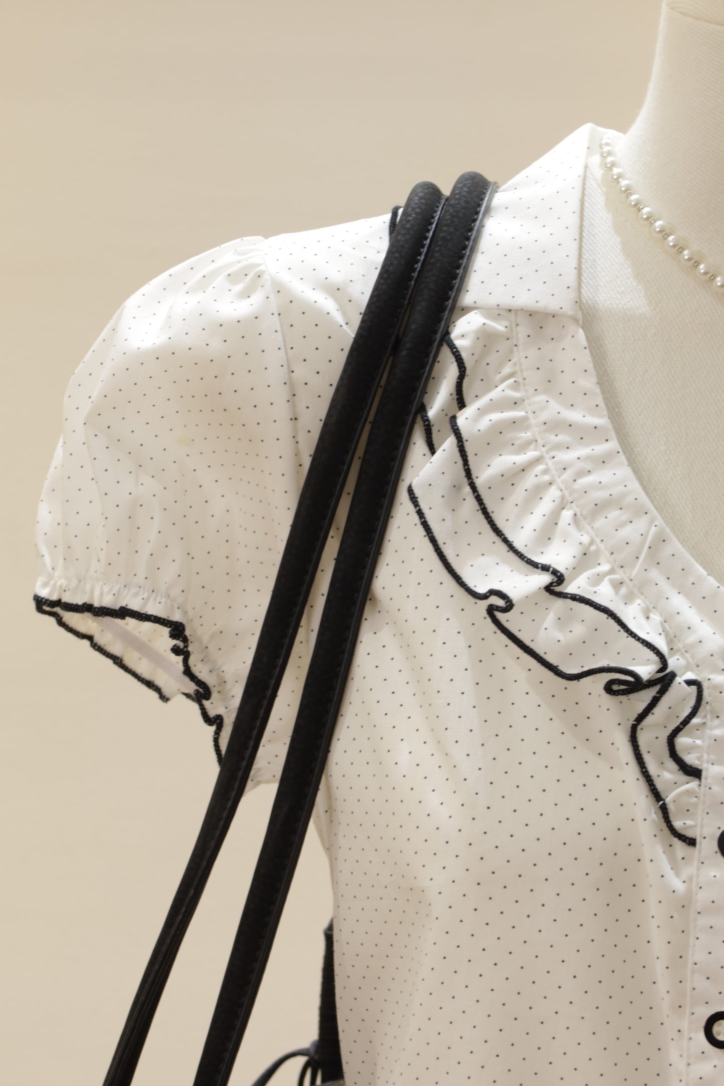 Paradise mini dots blouse