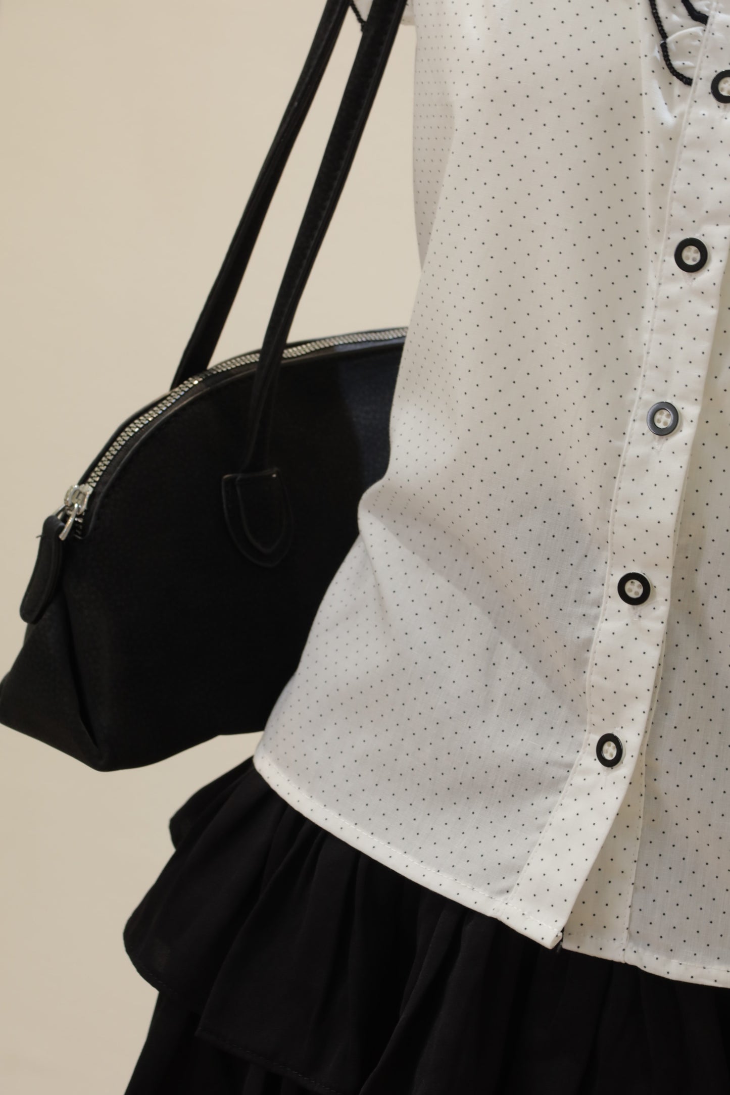 Paradise mini dots blouse