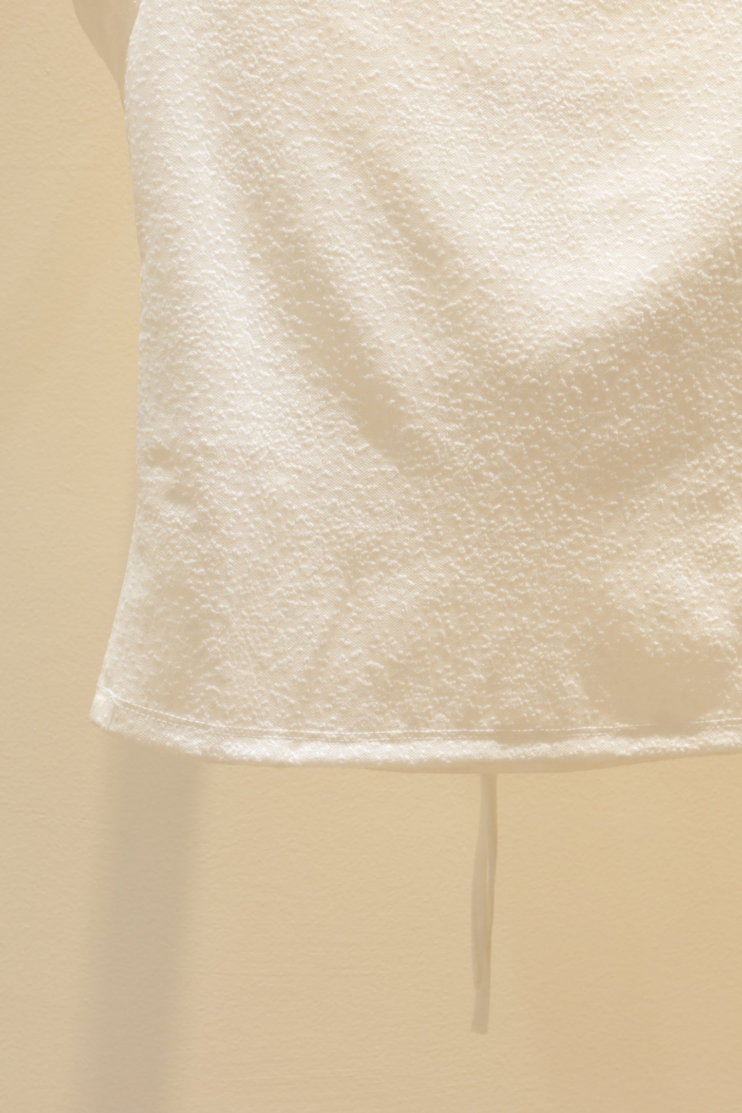 Back cut white top