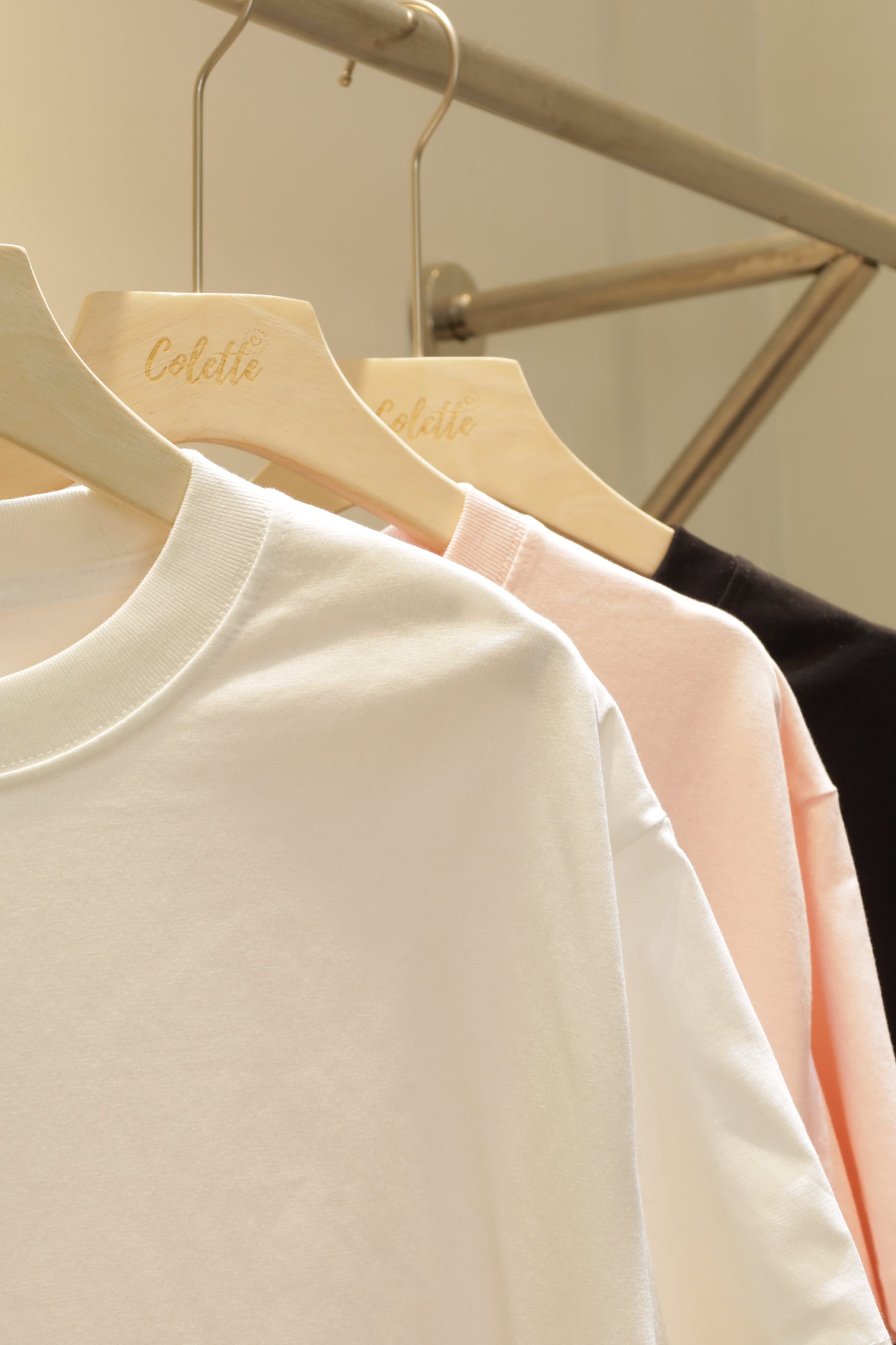 Cotton boxy tee
