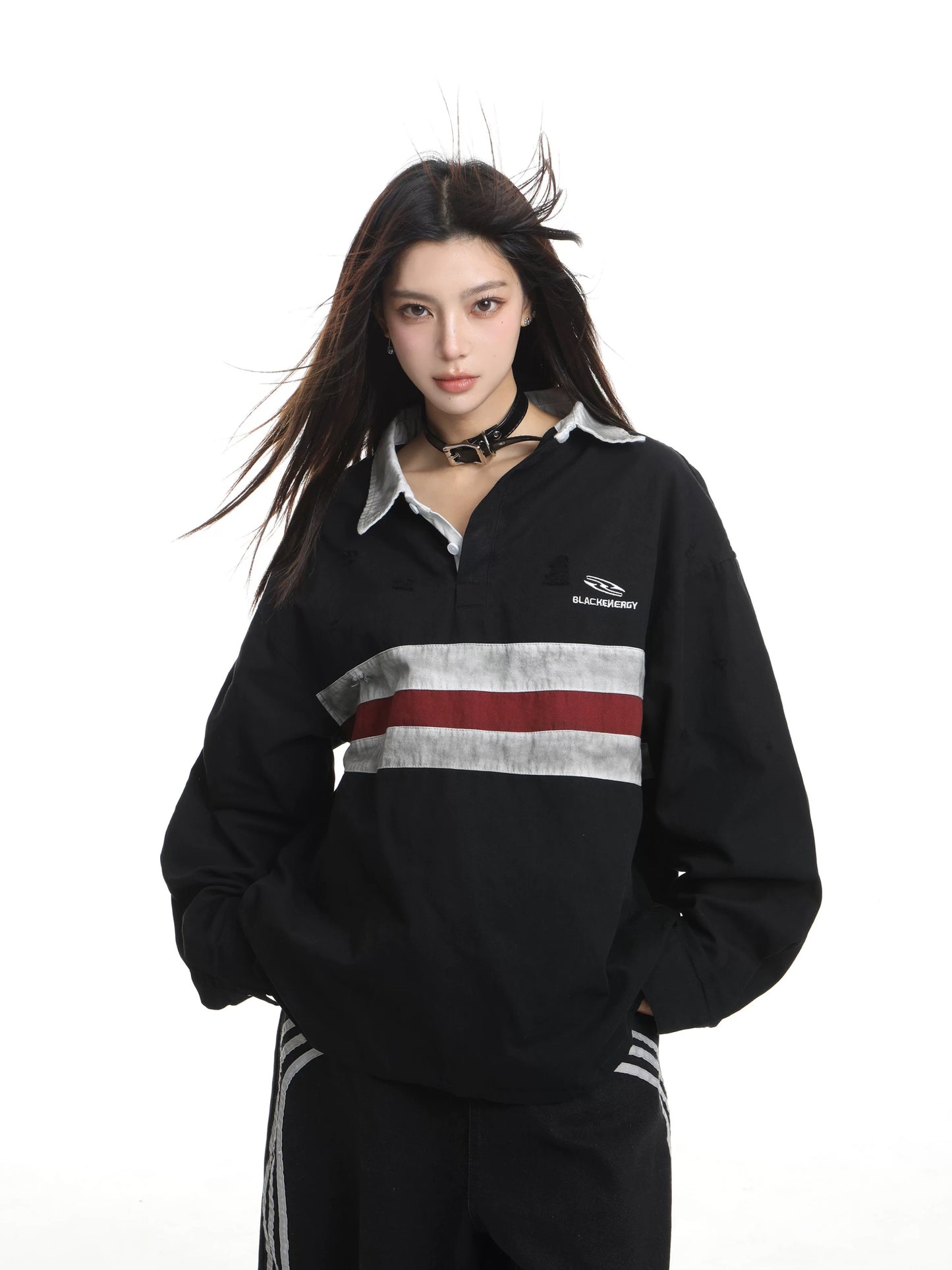 Polo distressed sweater