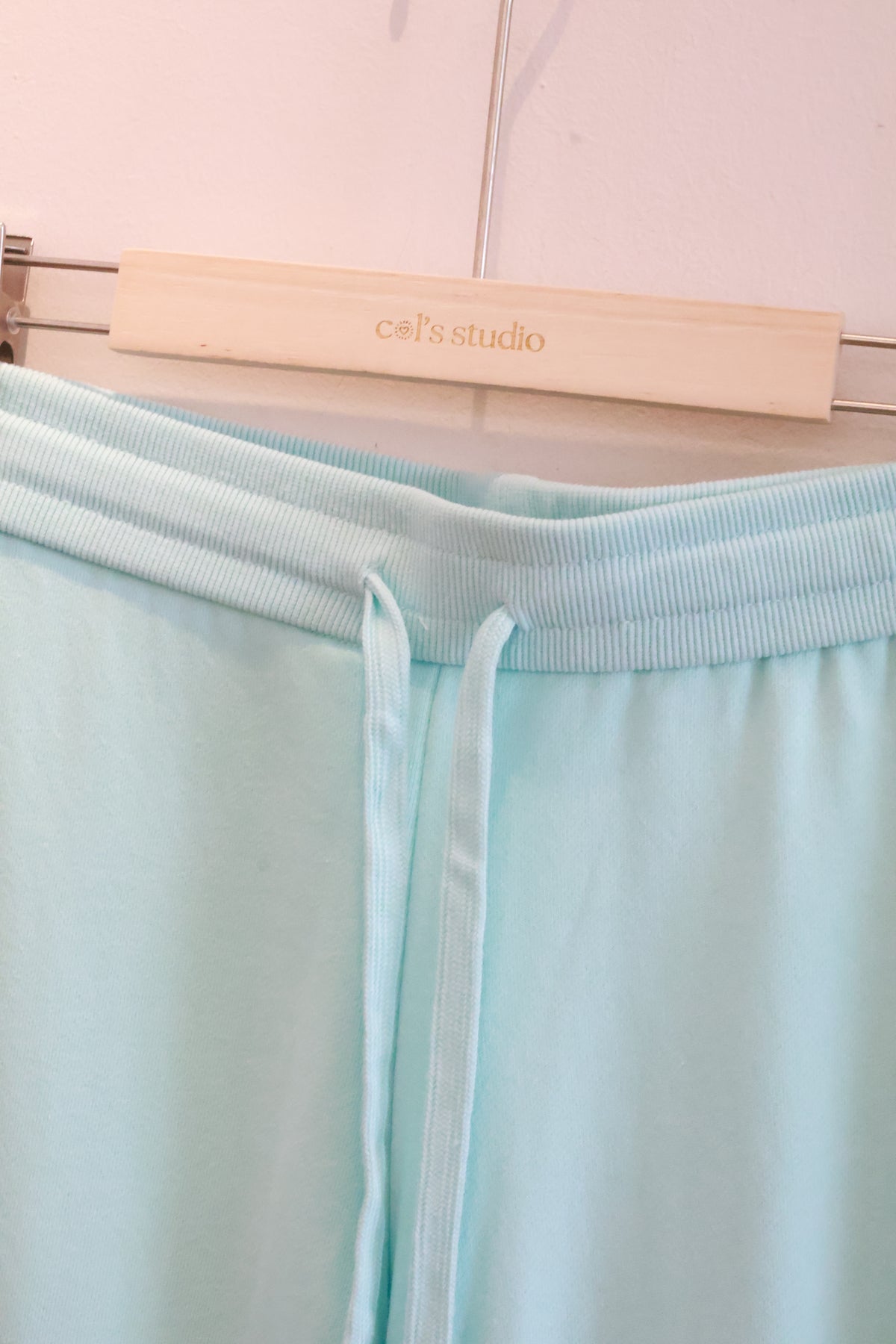 AUD Drawstring Wide-Leg Casual Pants -TEAL