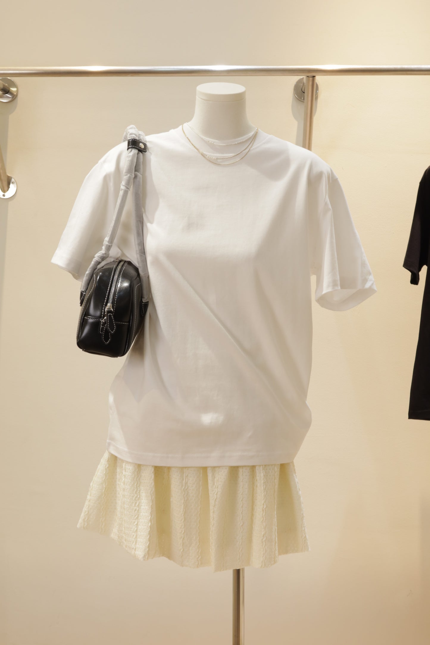Cotton oversized tee