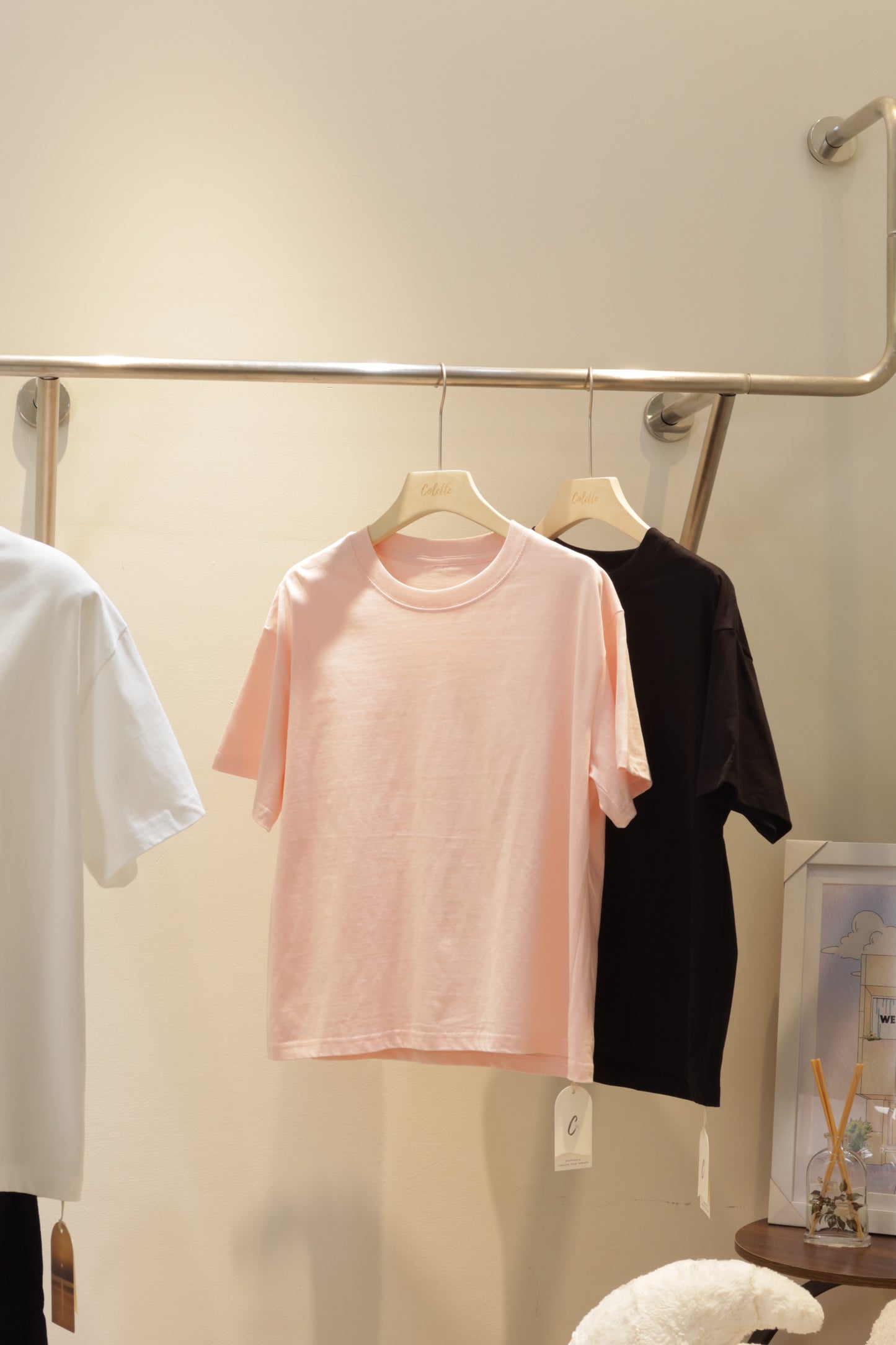 Cotton boxy tee
