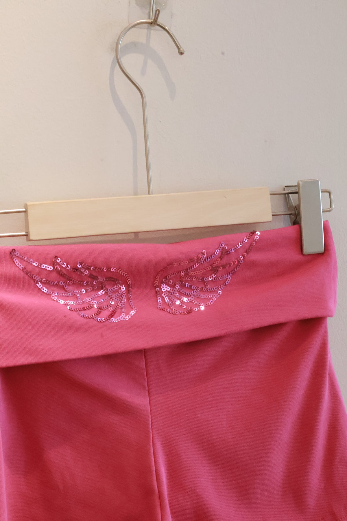 Subdued Sequin FOLDOVER PANTS