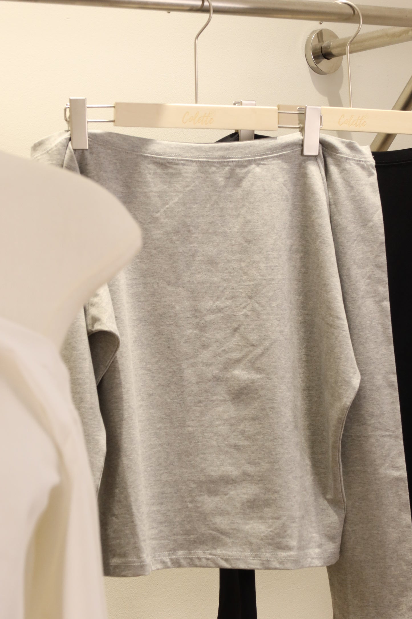Half shoulder top