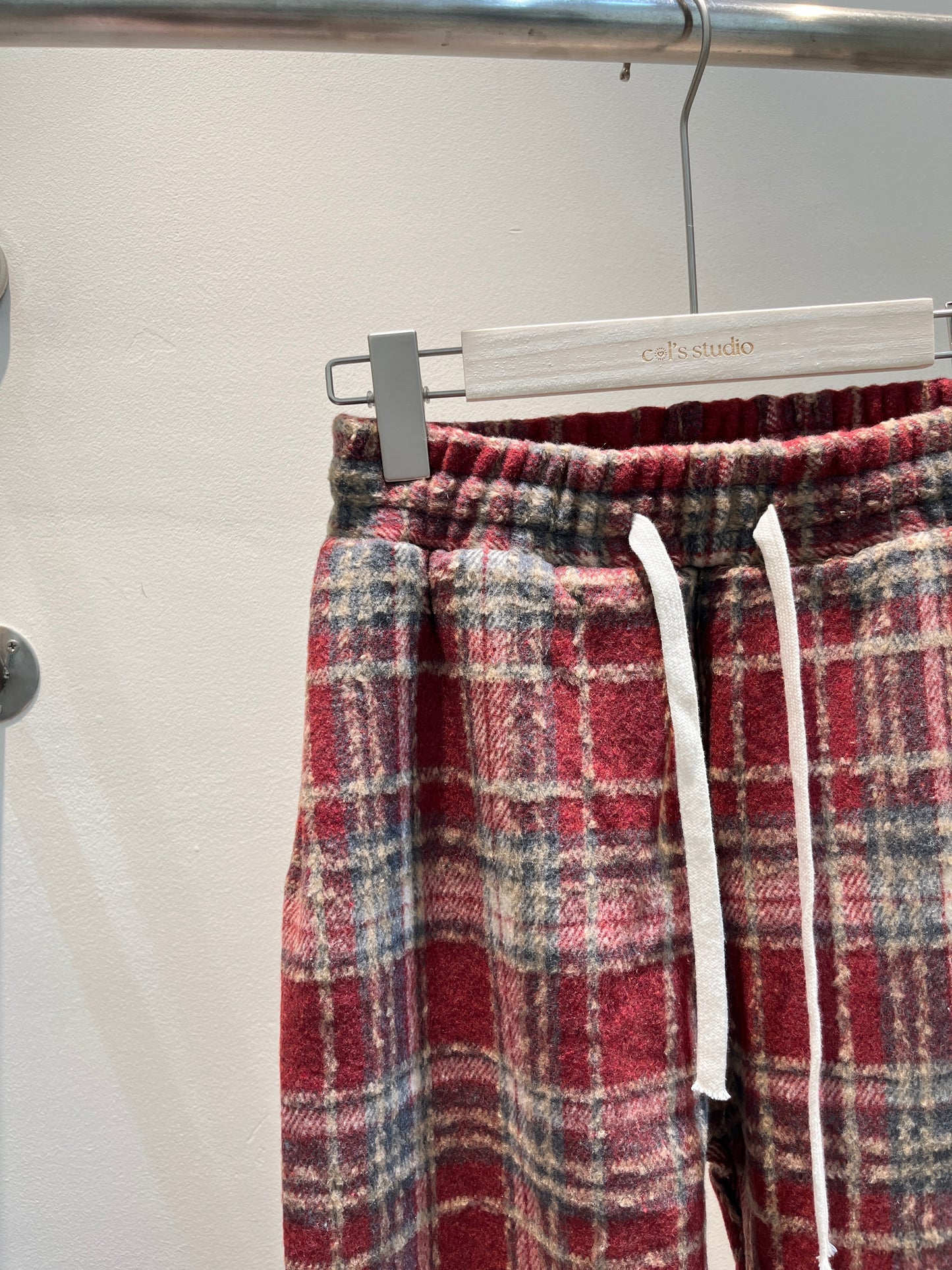 RED PLAID CHRISTMAS BOTTOMS
