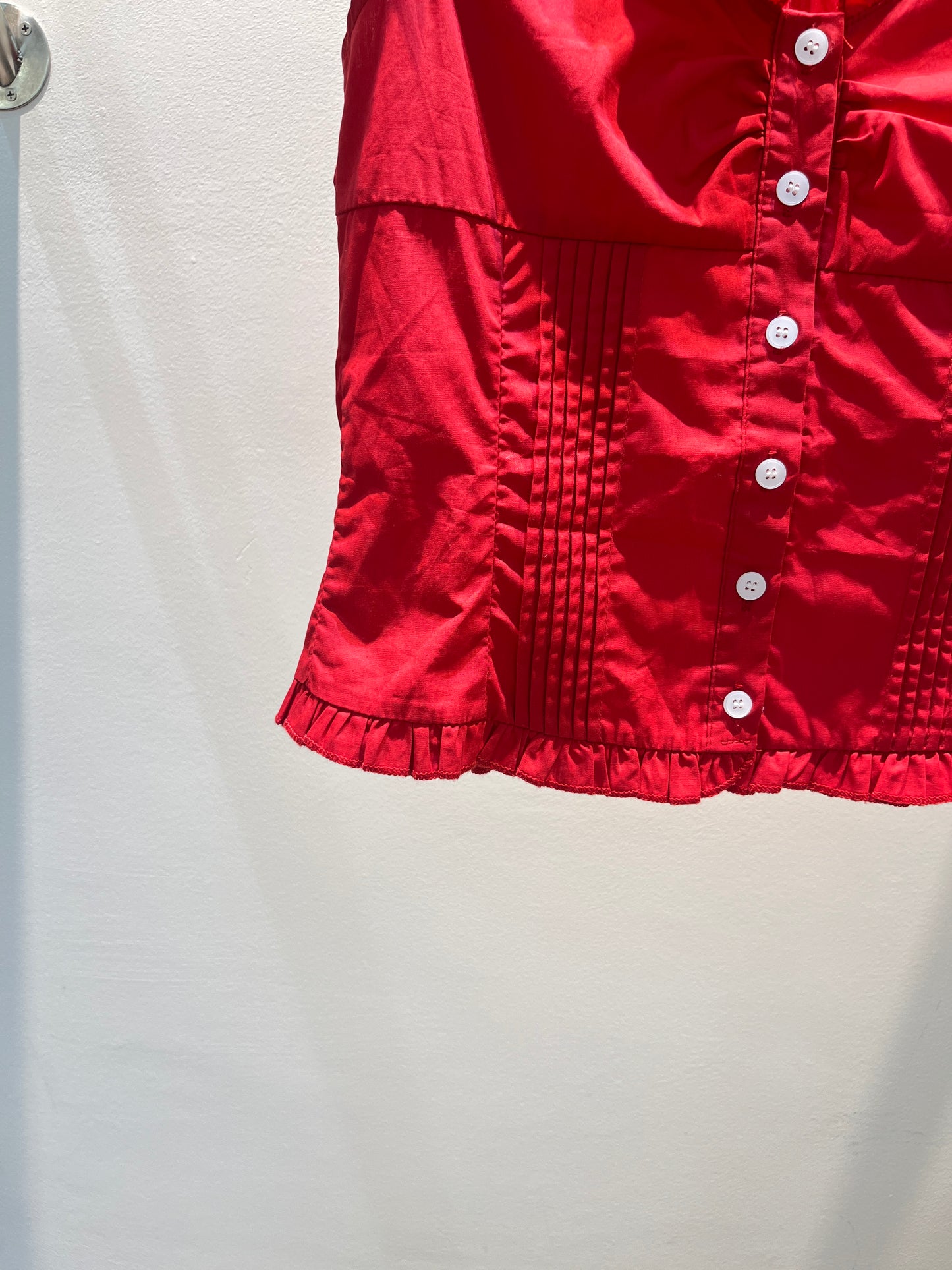 RED BM OFF SHOULDER TOP