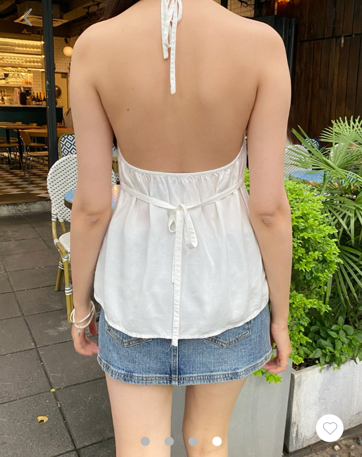 BRANDY Edith Tank - White