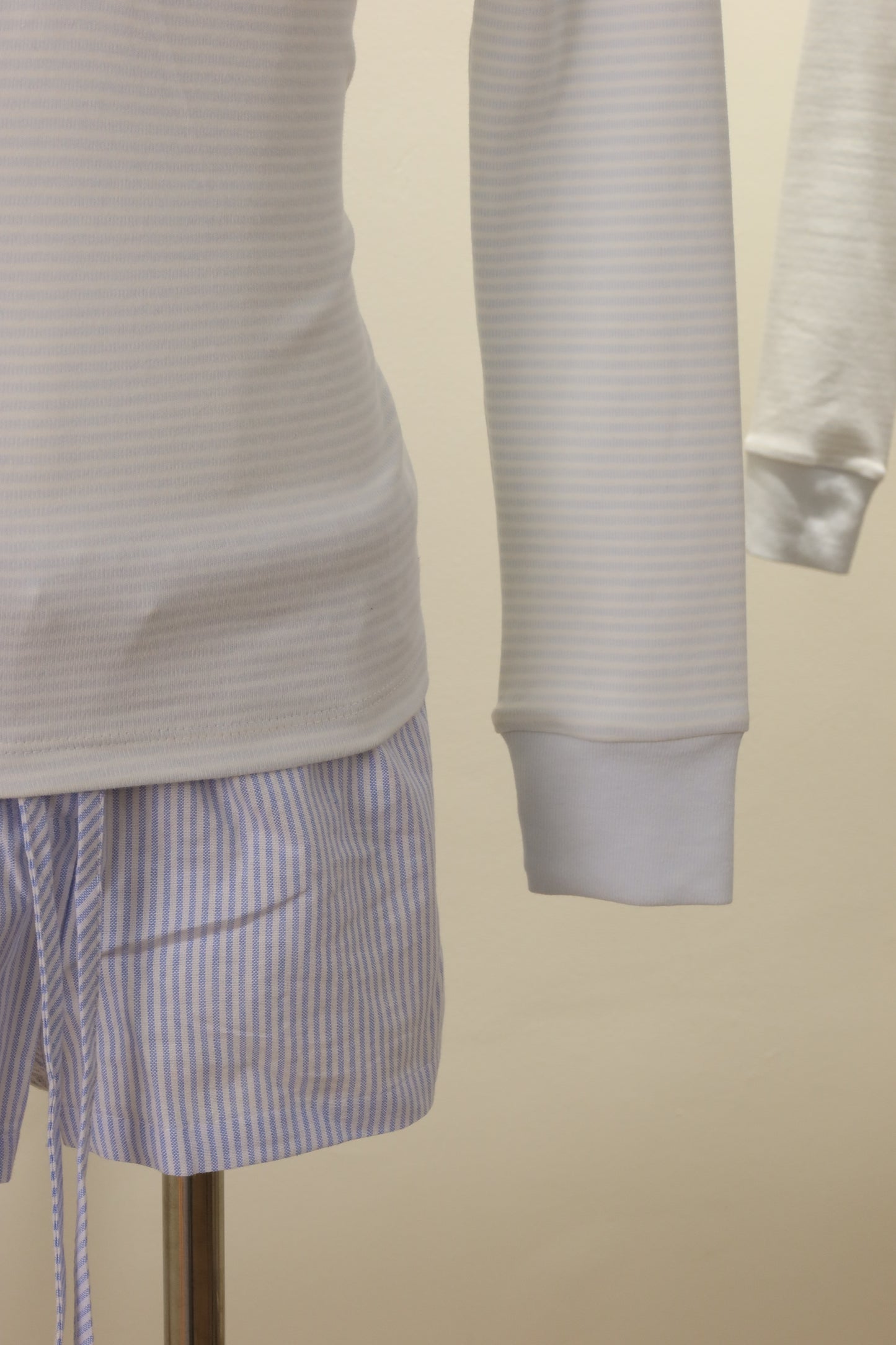 BABY BLUE STRIPES long sleeve