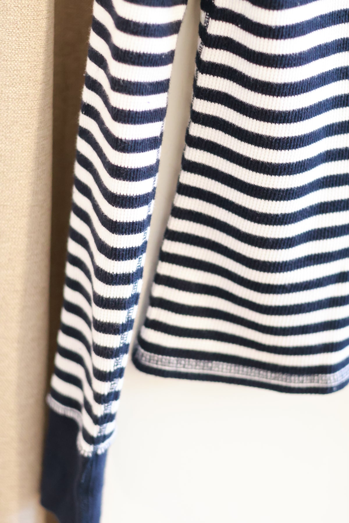 BRANDY Zelly Striped Top -NAVY STRIPE