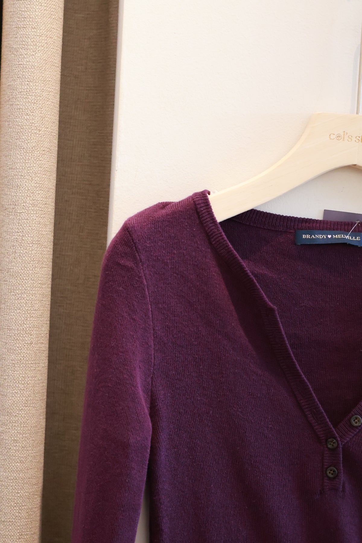 BRANDY Zelly Top- Dark Purple