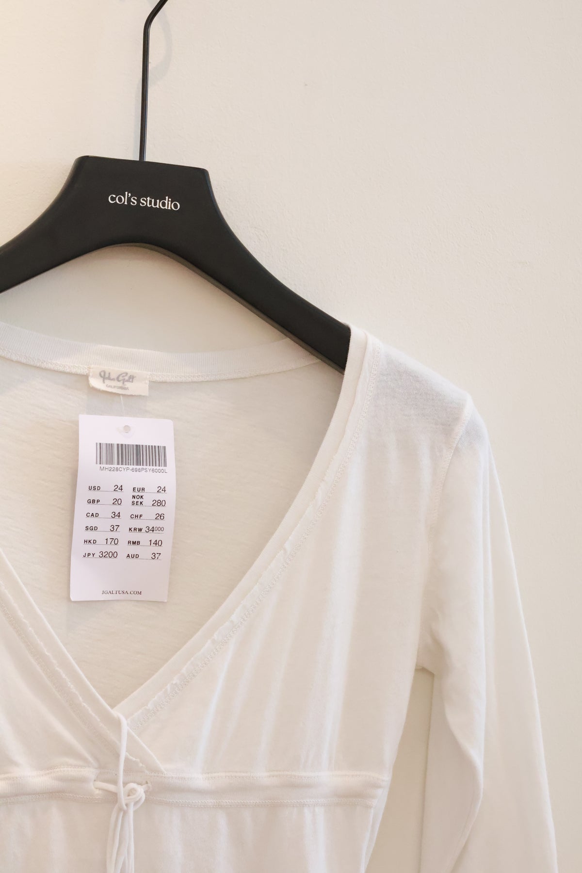 BRANDY Philippa Top- WHITE