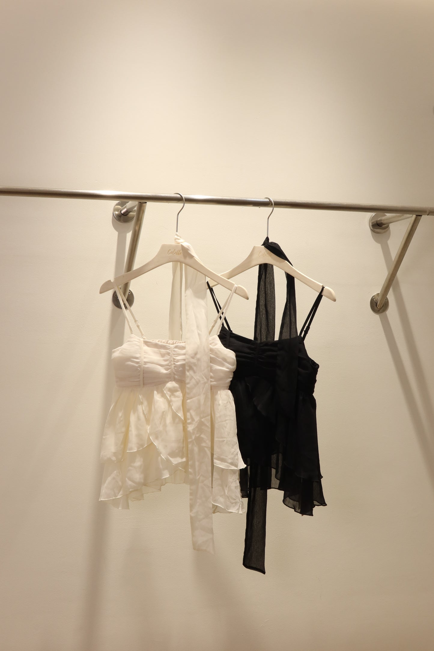 Layered chippon tied