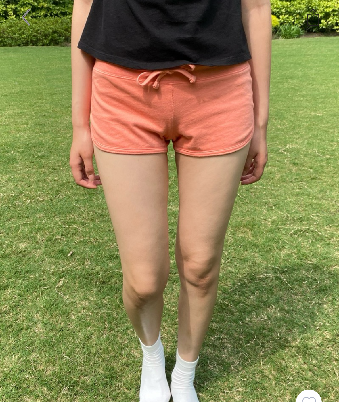 BRANDY Marcie Sweatshorts - Orange